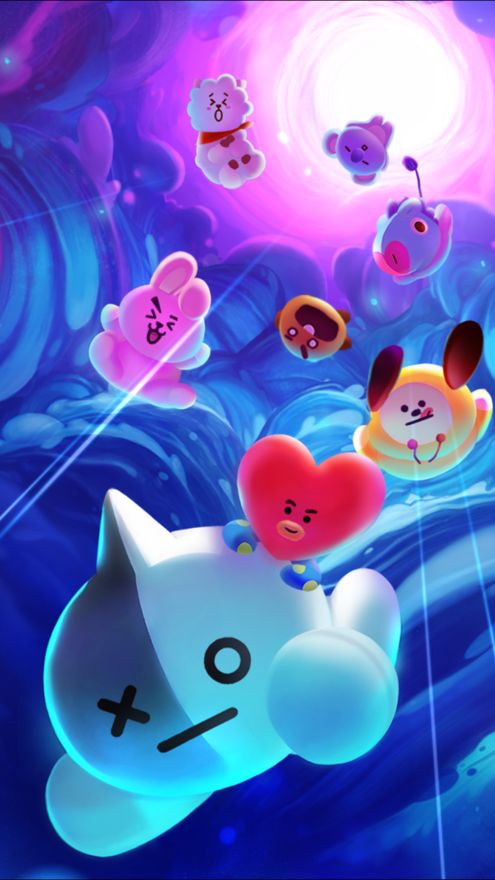 Cute Bt21 Wallpapers