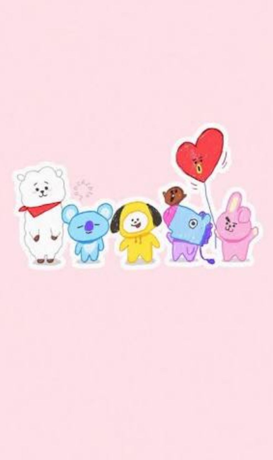 Cute Bt21 Wallpapers