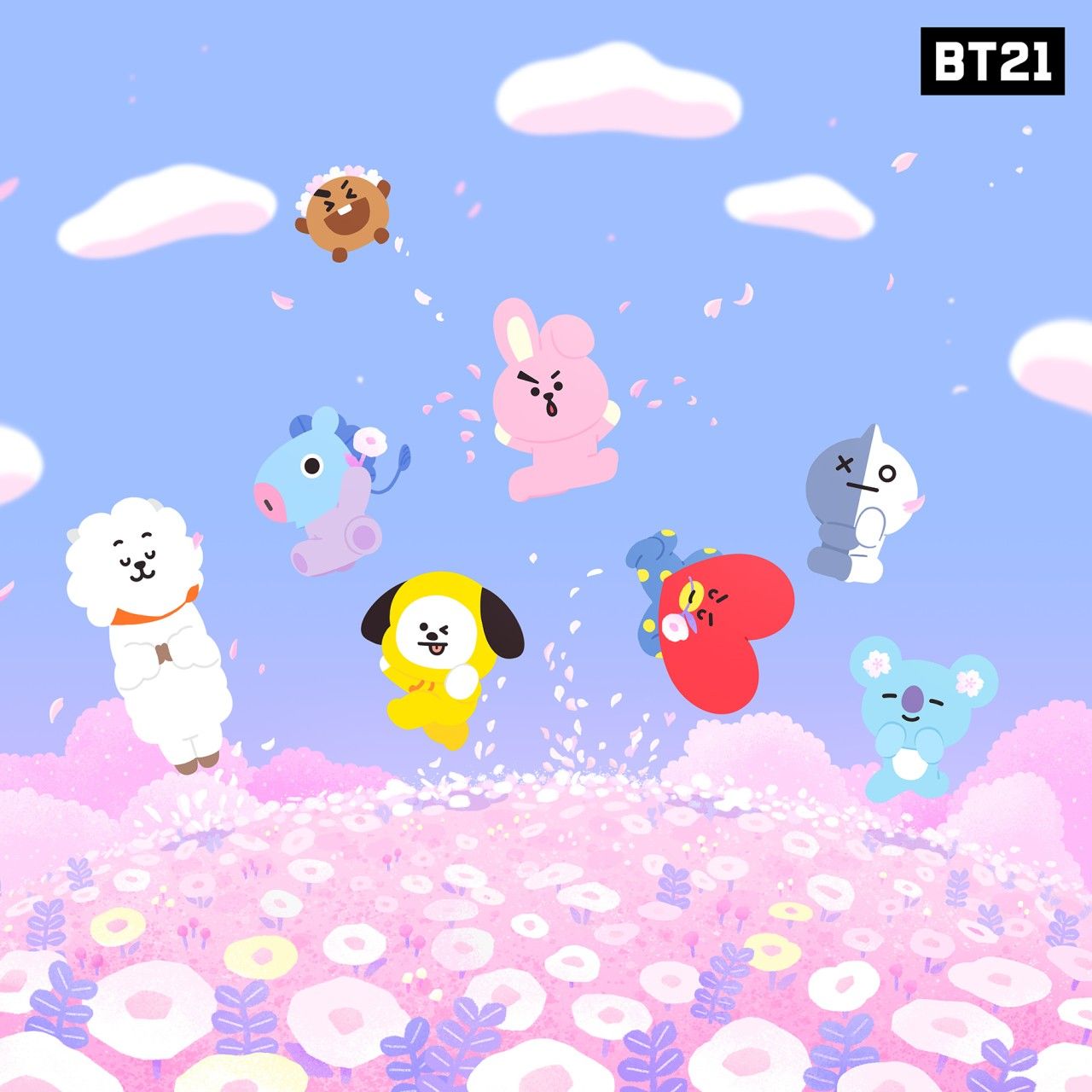 Cute Bt21 Wallpapers