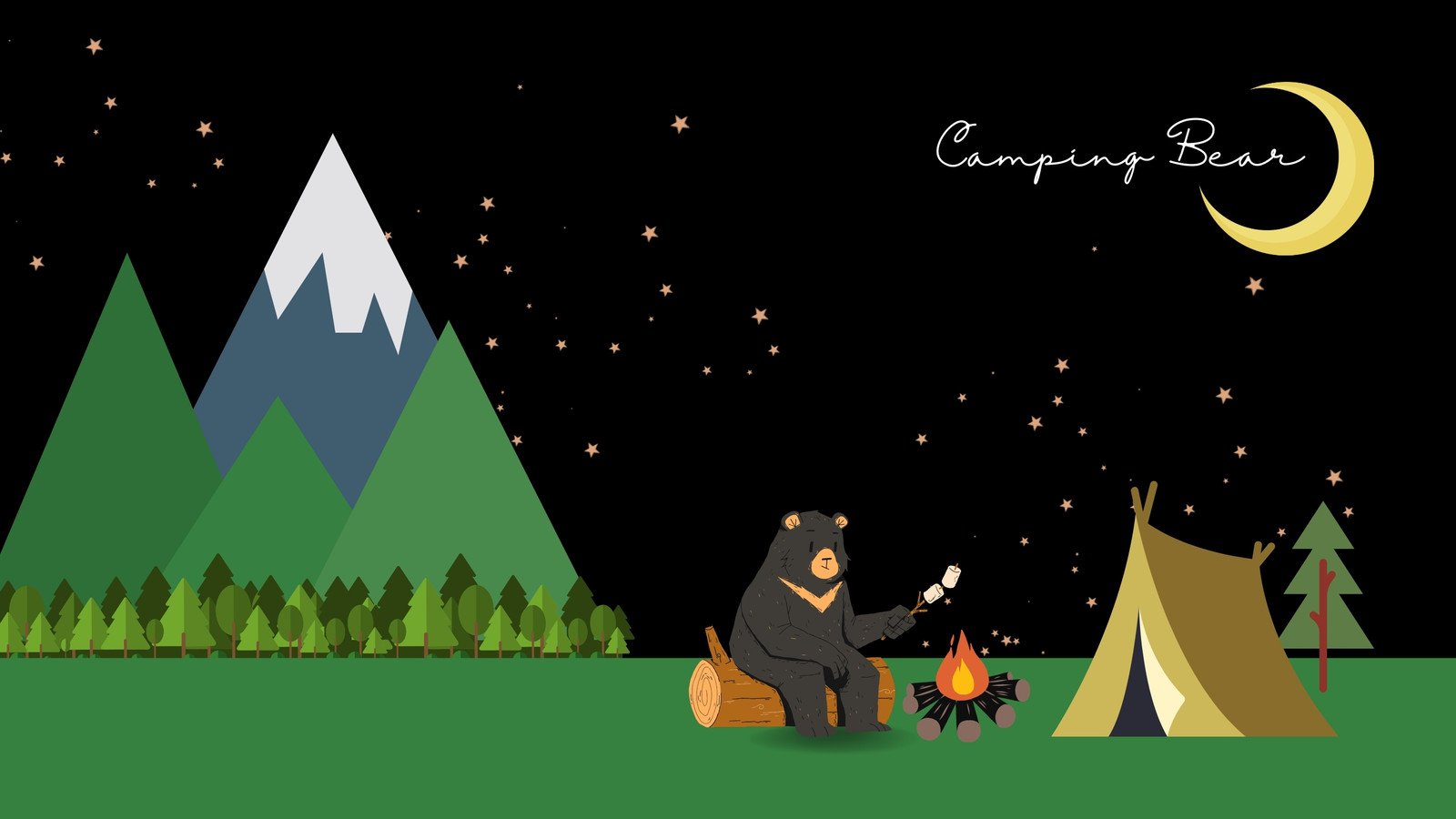 Cute Camping Wallpapers