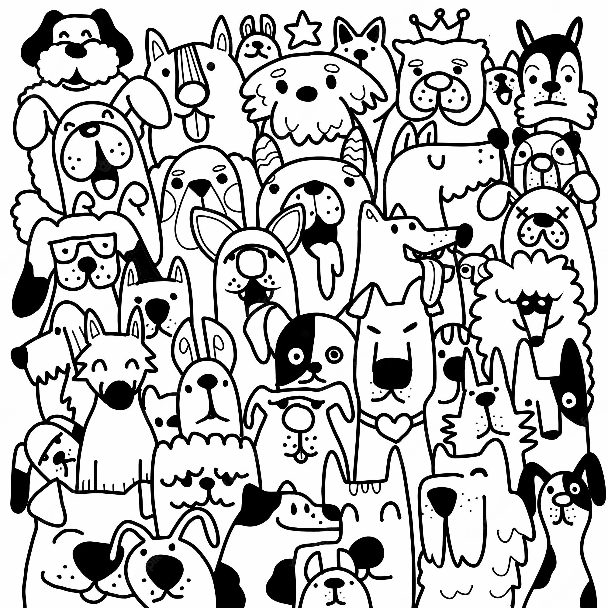 Cute Cartoon Animal Face Wallpapers