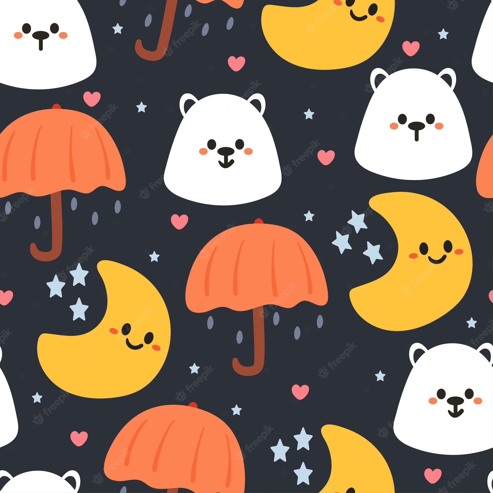 Cute Cartoon Bear Wallpapers