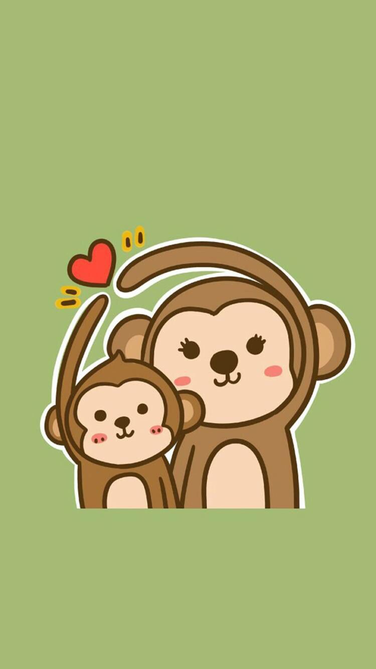 Cute Cartoon Monkey Wallpapers