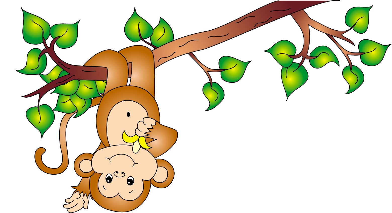 Cute Cartoon Monkey Wallpapers