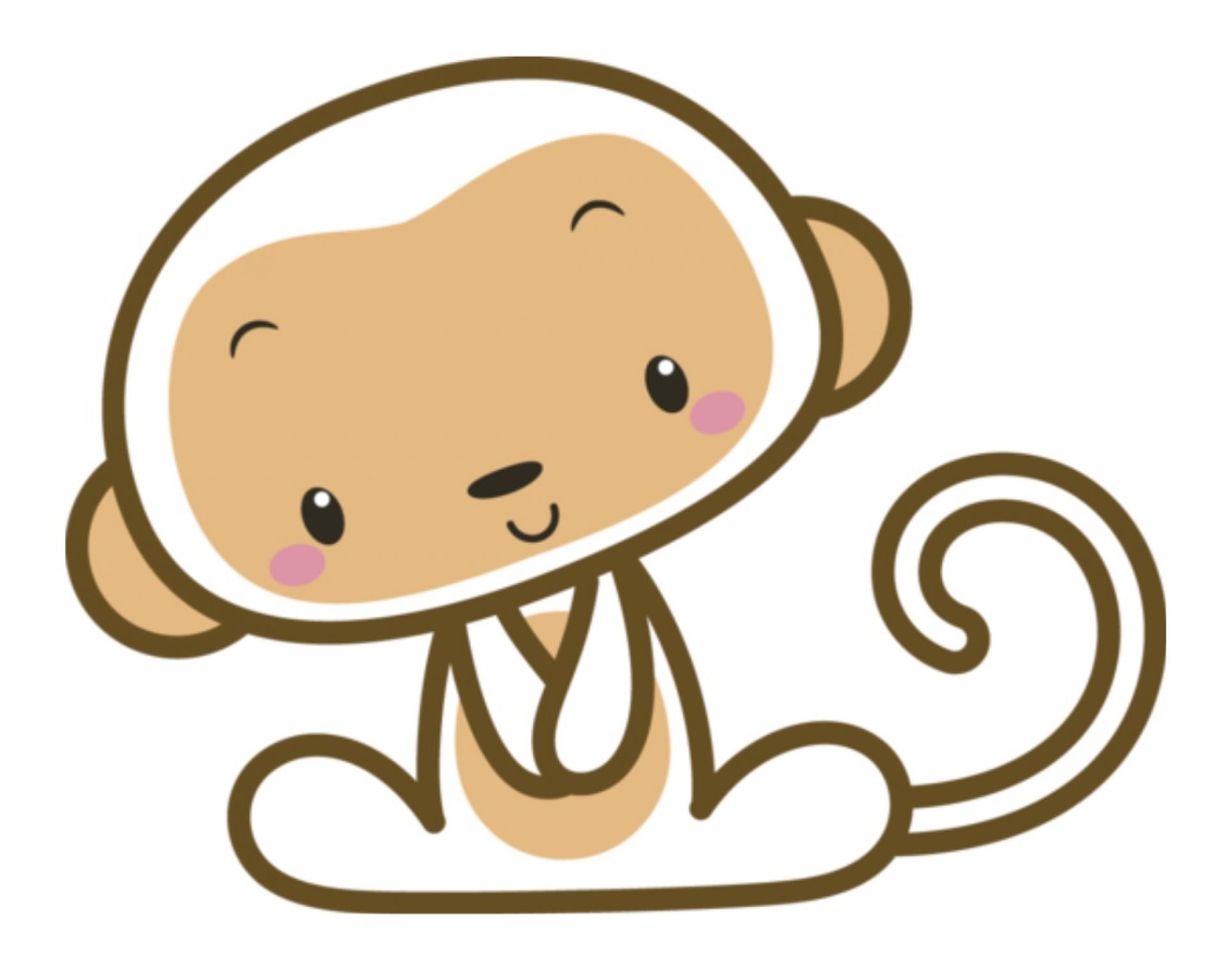 Cute Cartoon Monkey Wallpapers