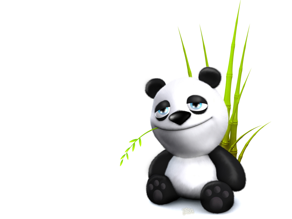 Cute Cartoon PandaWallpapers