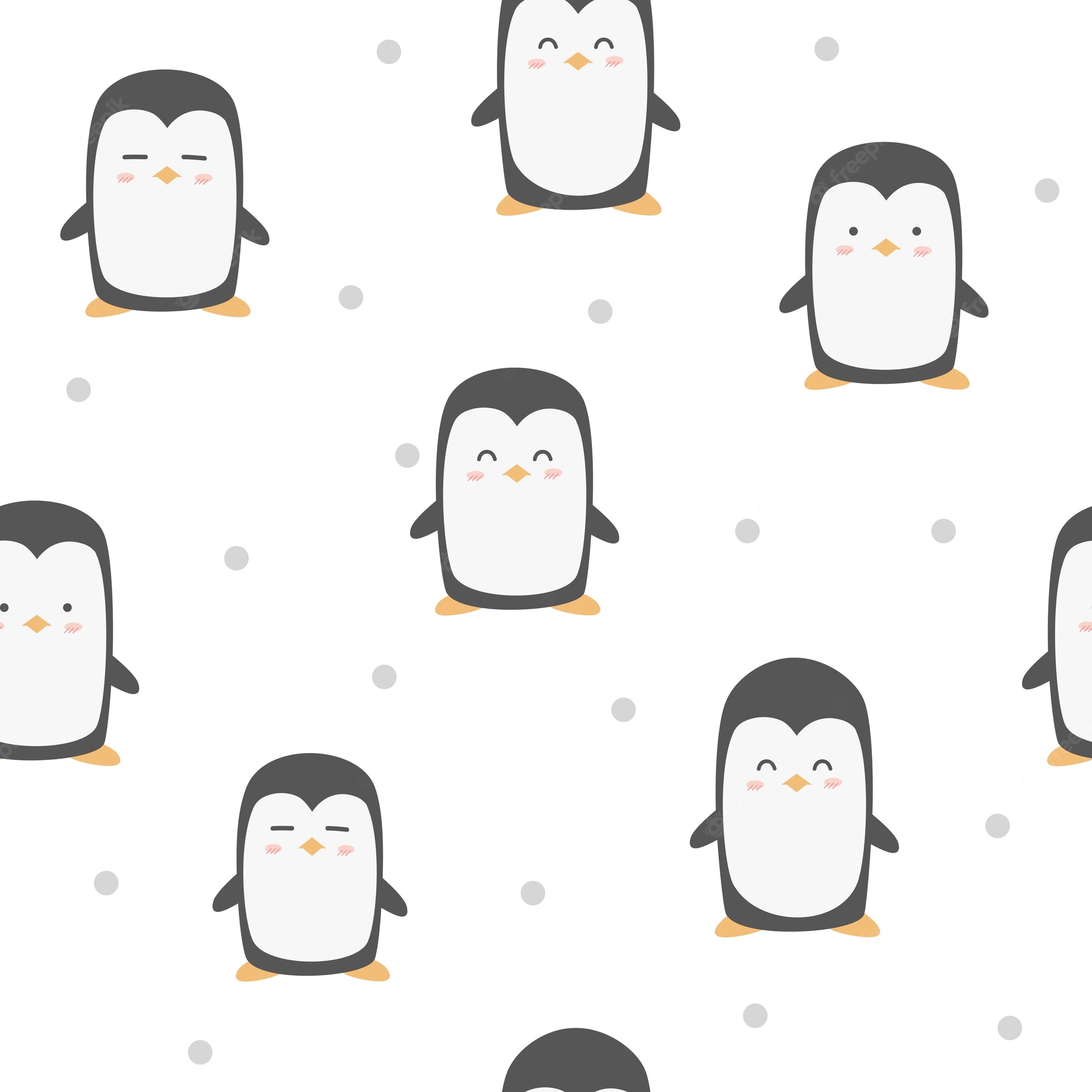 Cute Cartoon Penguin Wallpapers