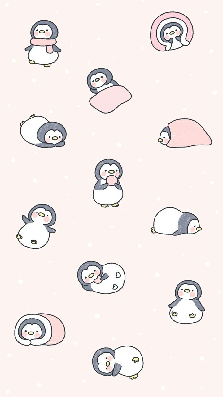 Cute Cartoon Penguin Wallpapers