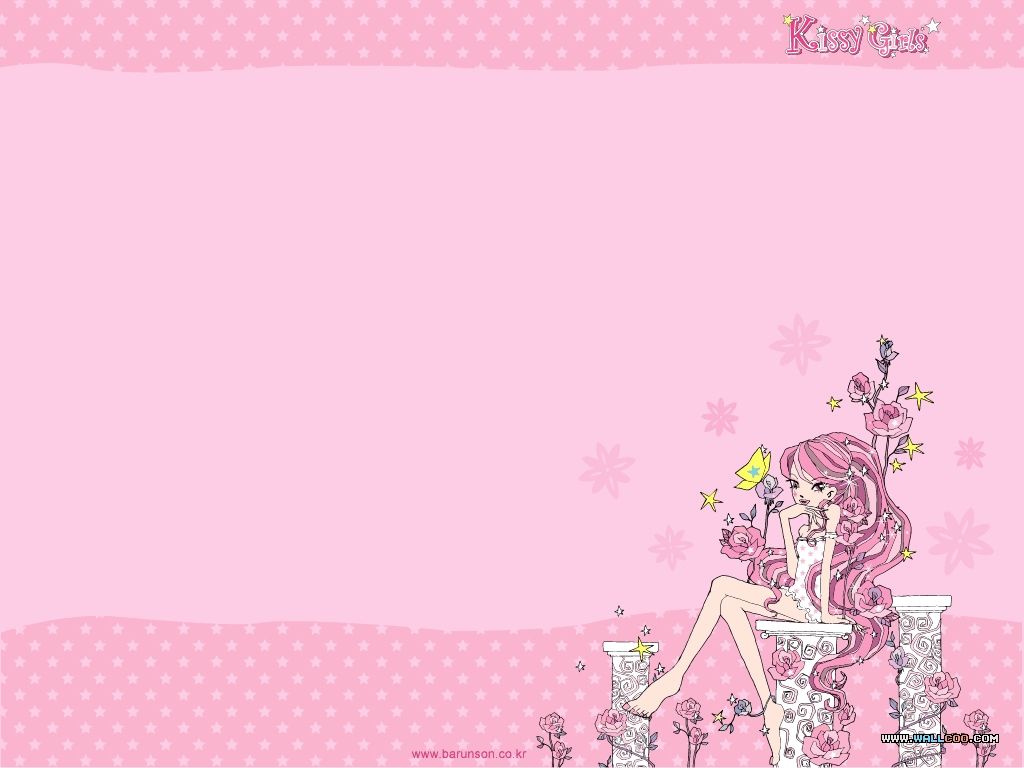 Cute Cartoon Pink Wallpapers