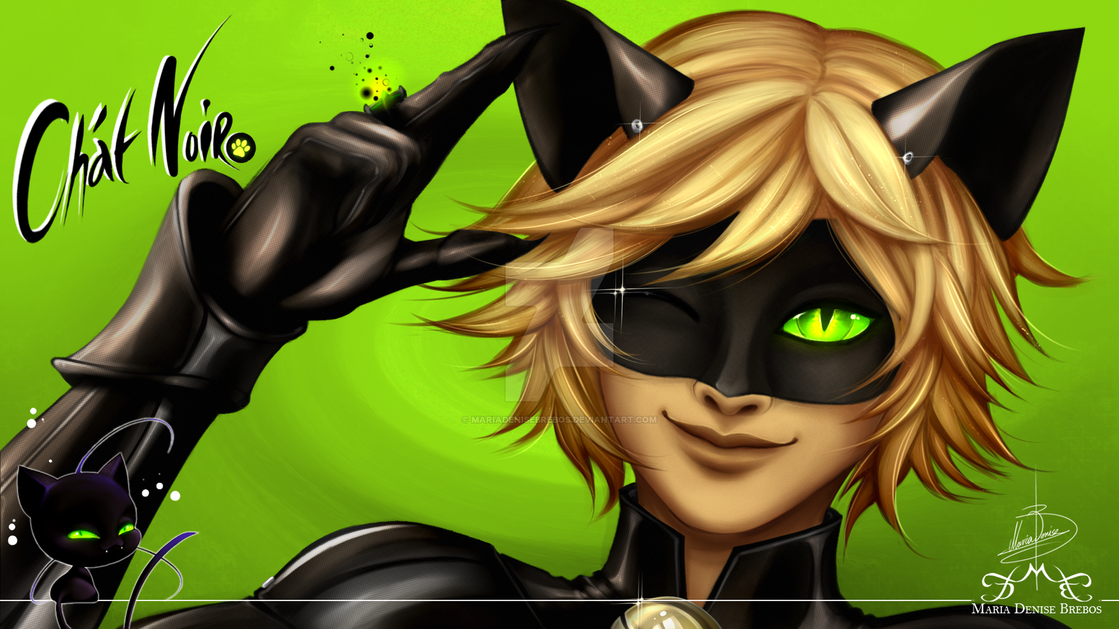 Cute Cat Noir ComputerWallpapers