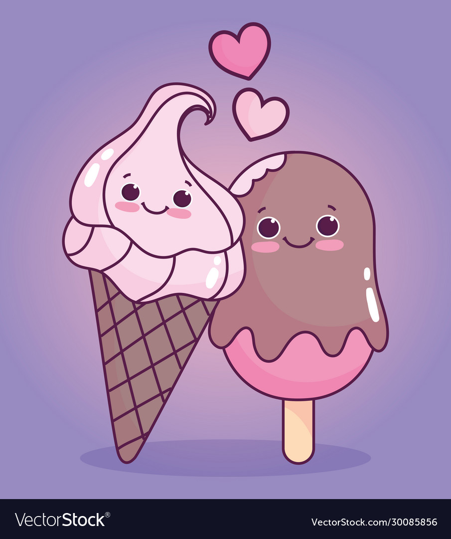 Cute Chocolate Ice Cream Wallpapers