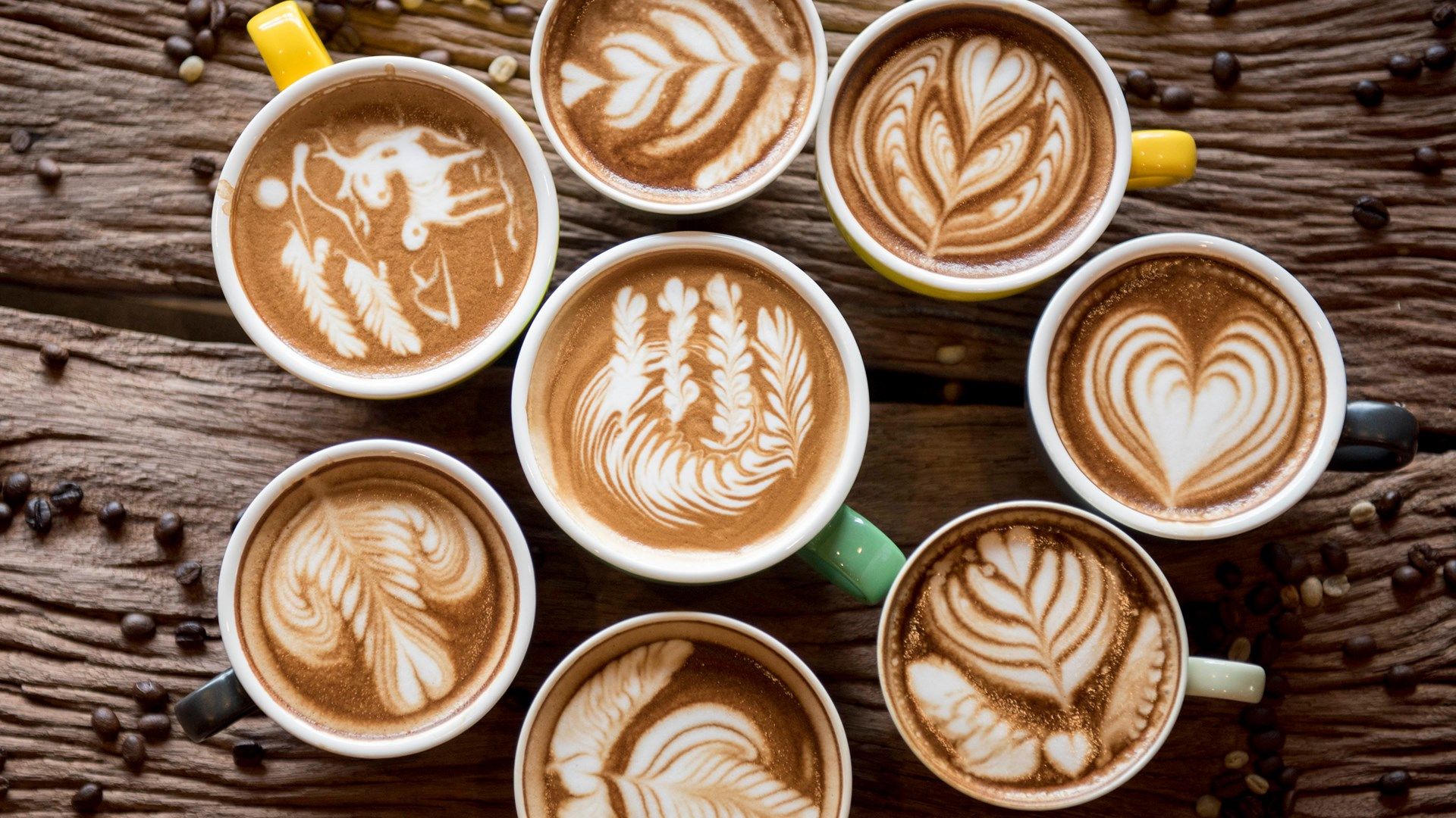 Cute Coffee Art Wallpapers