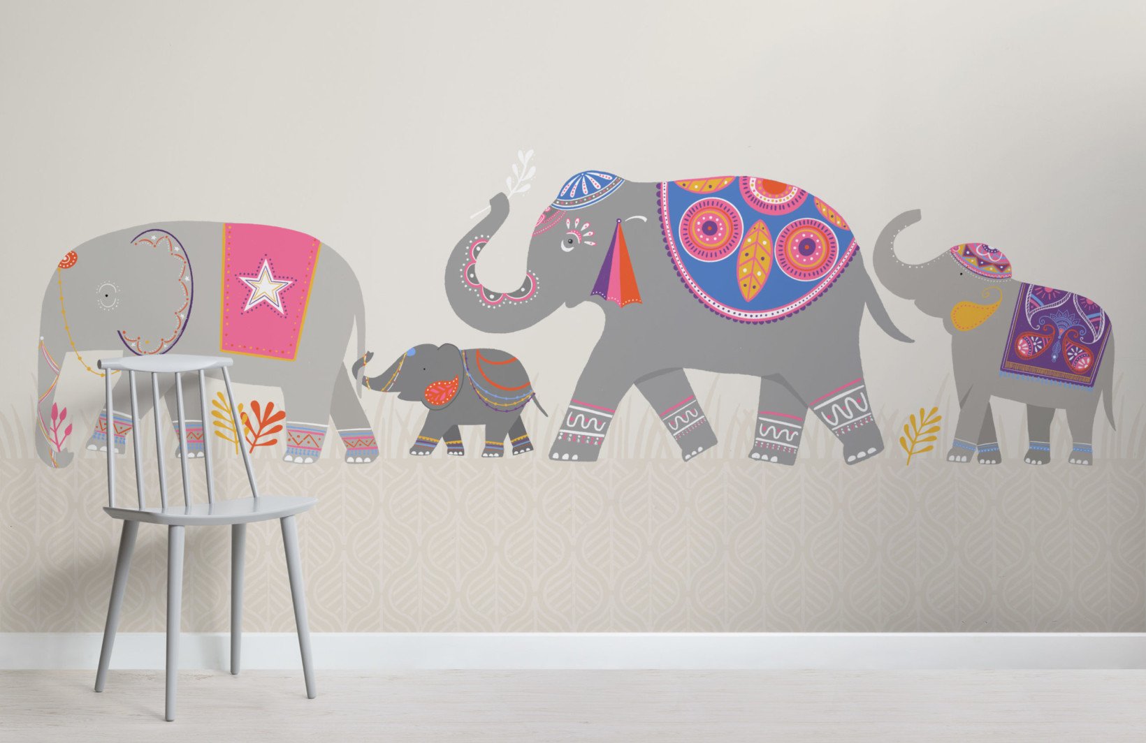 Cute Colorful Elephant Wallpapers