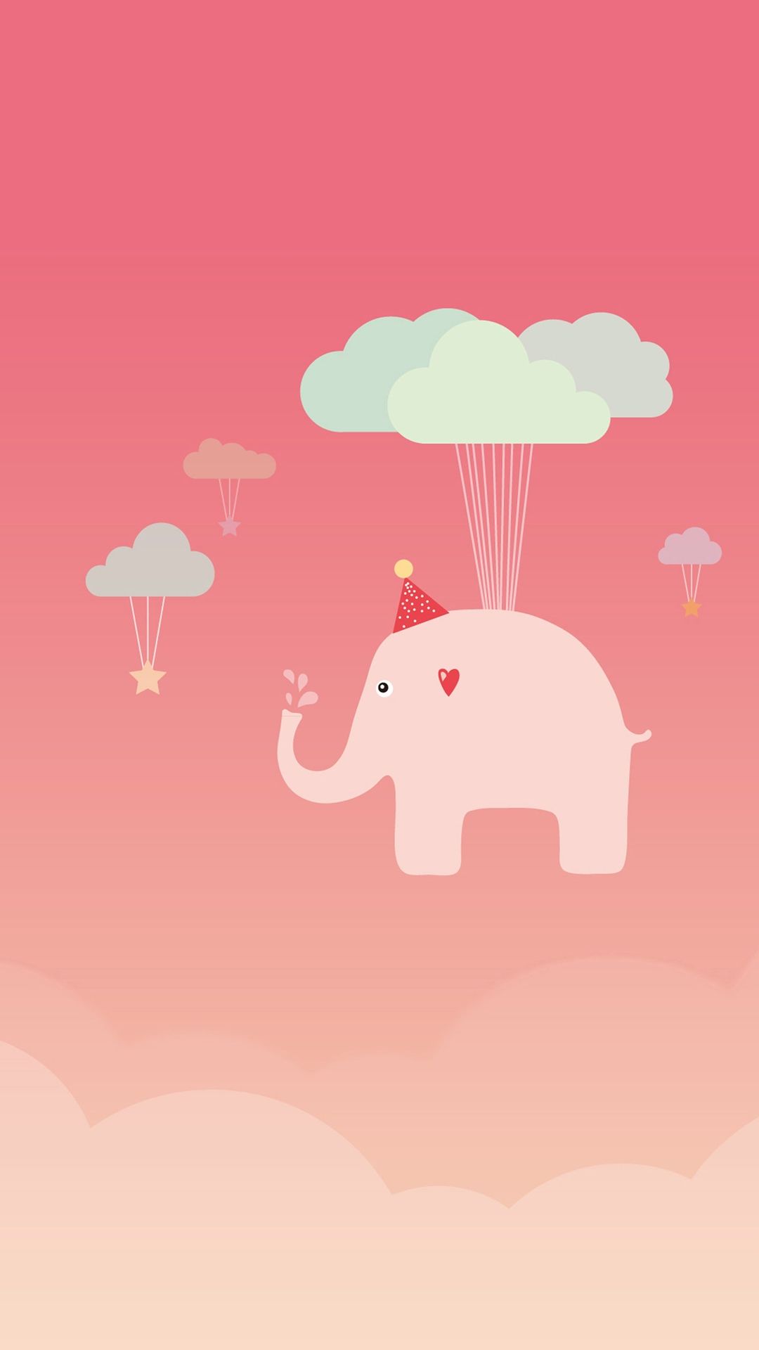 Cute Colorful Elephant Wallpapers