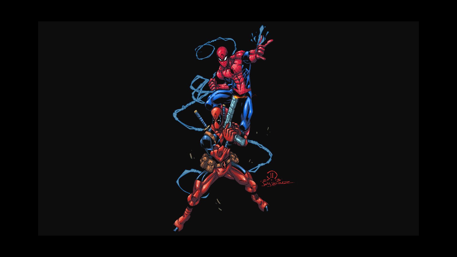 Cute Deadpool And Spider Man Wallpapers