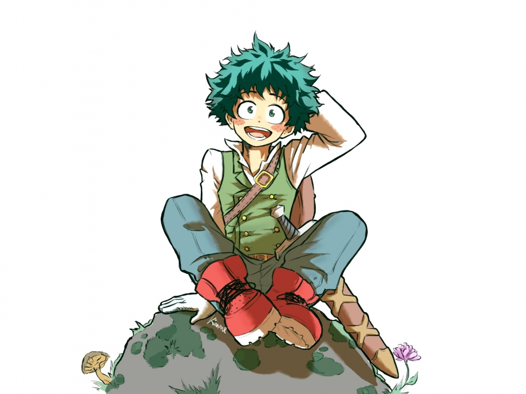 Cute Deku DesktopWallpapers