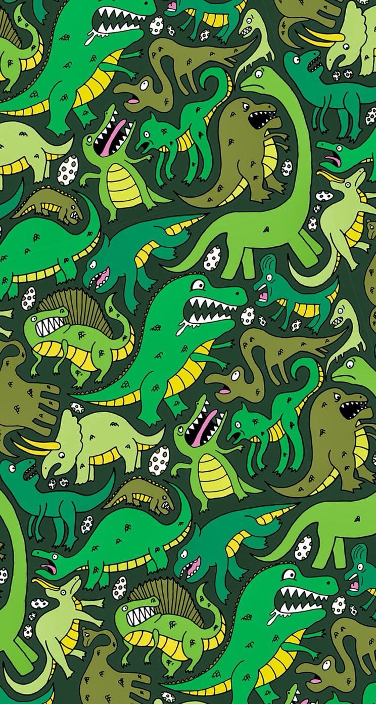 Cute Dinosaur Iphone Wallpapers