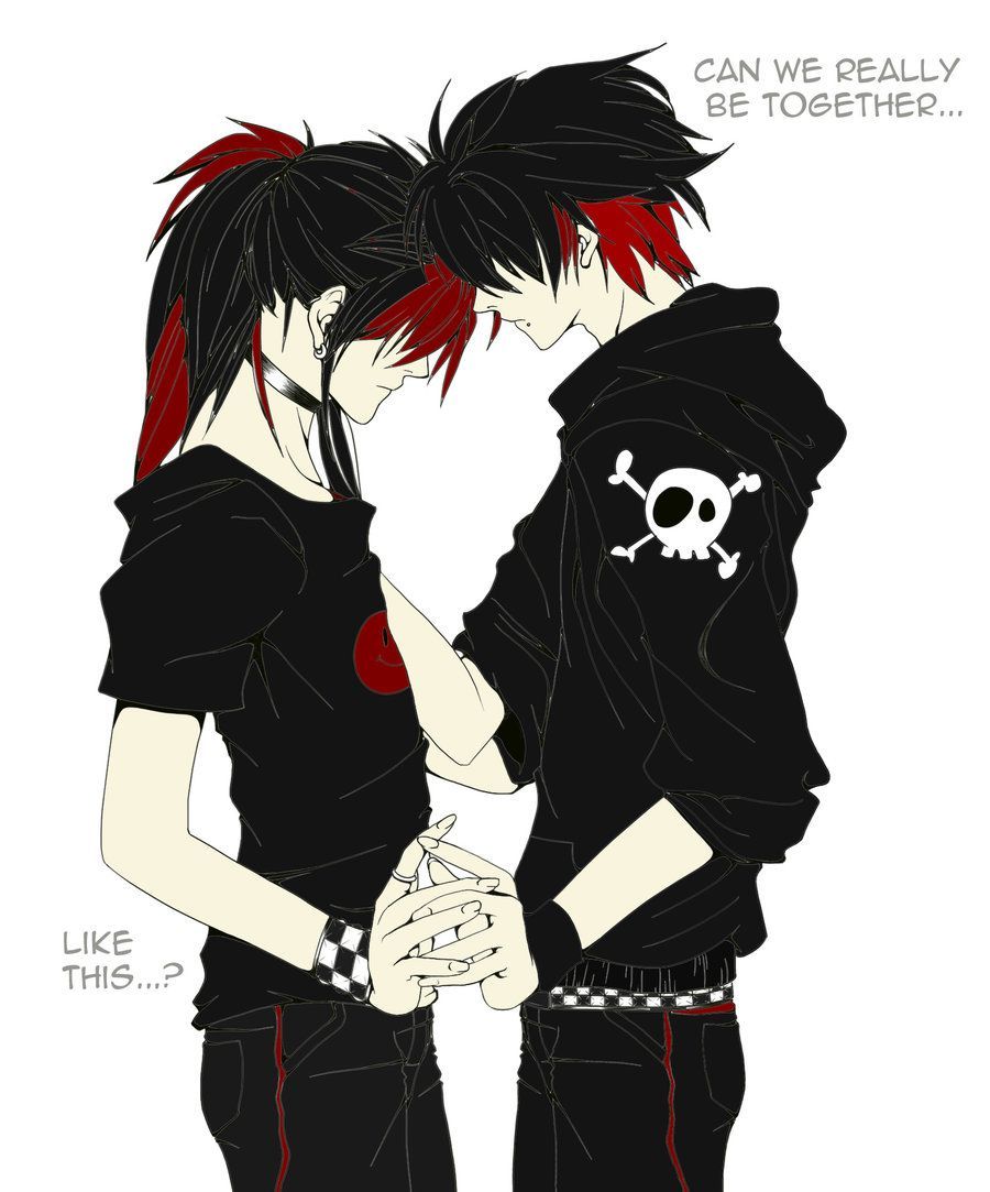 Cute Emo Anime CouplesWallpapers