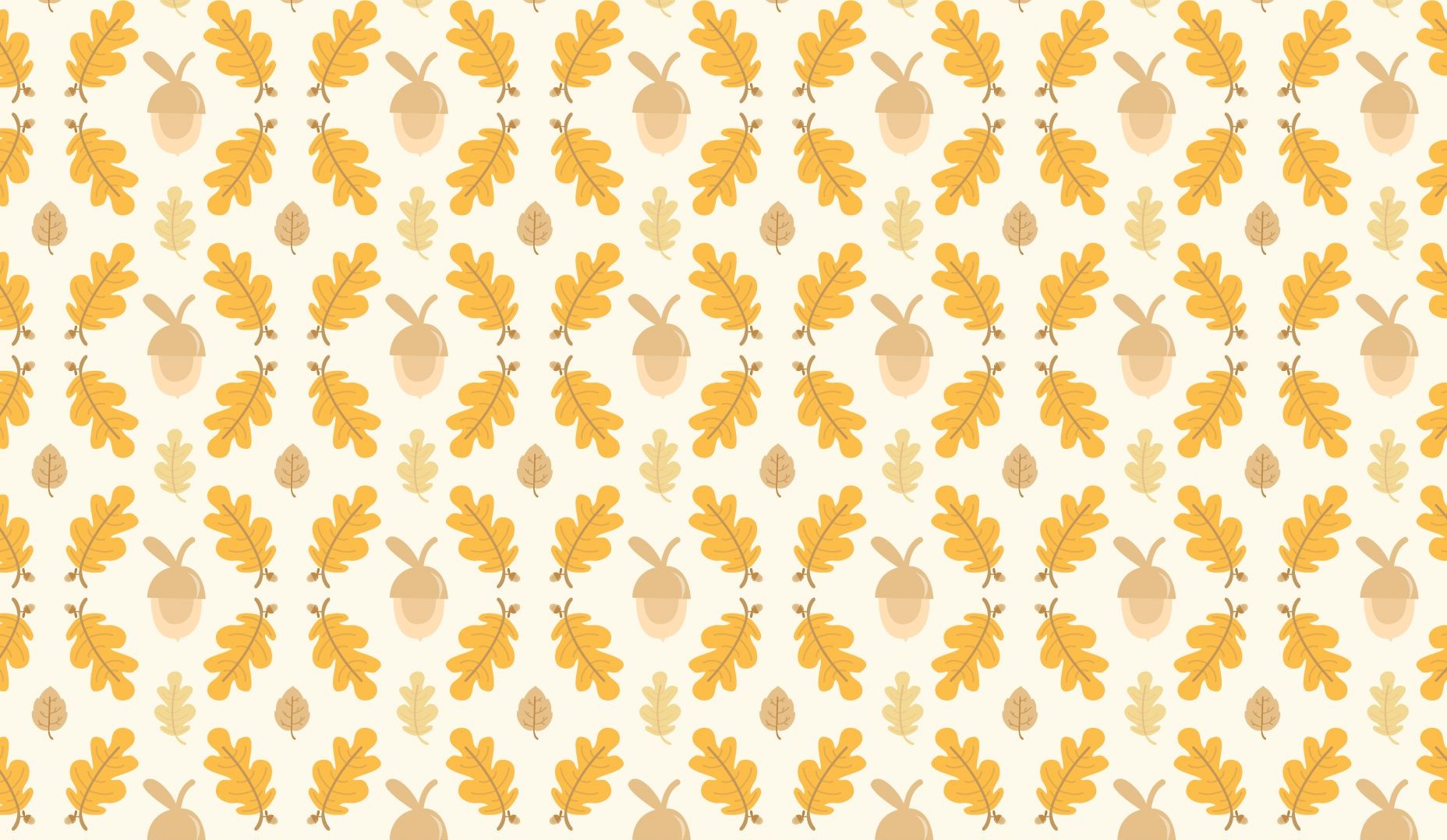 Cute Fall Pattern Wallpapers