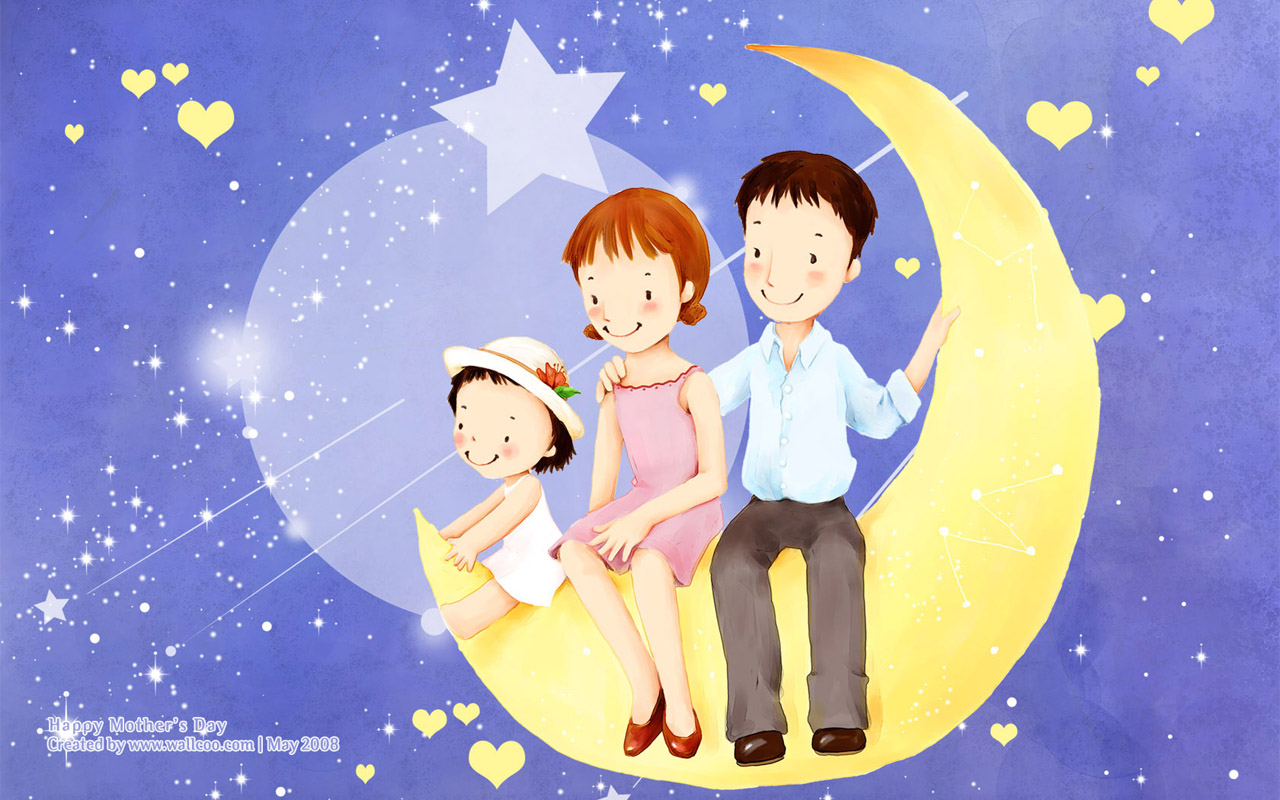 Cute Family Wallpapers