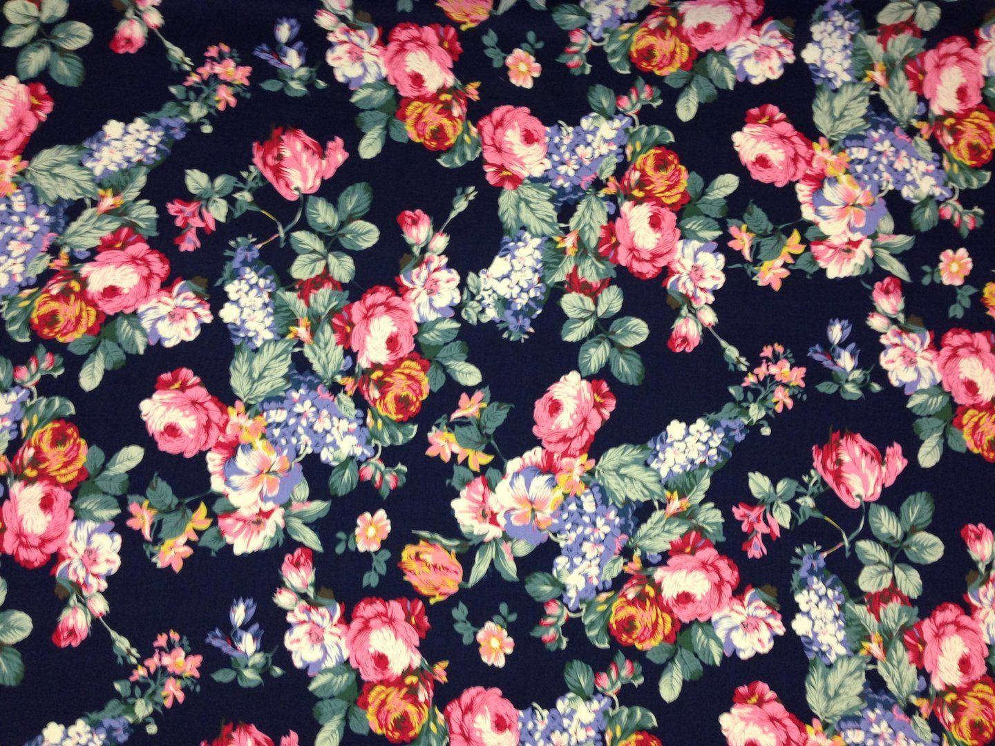 Cute Floral Pattern Desktop Wallpapers