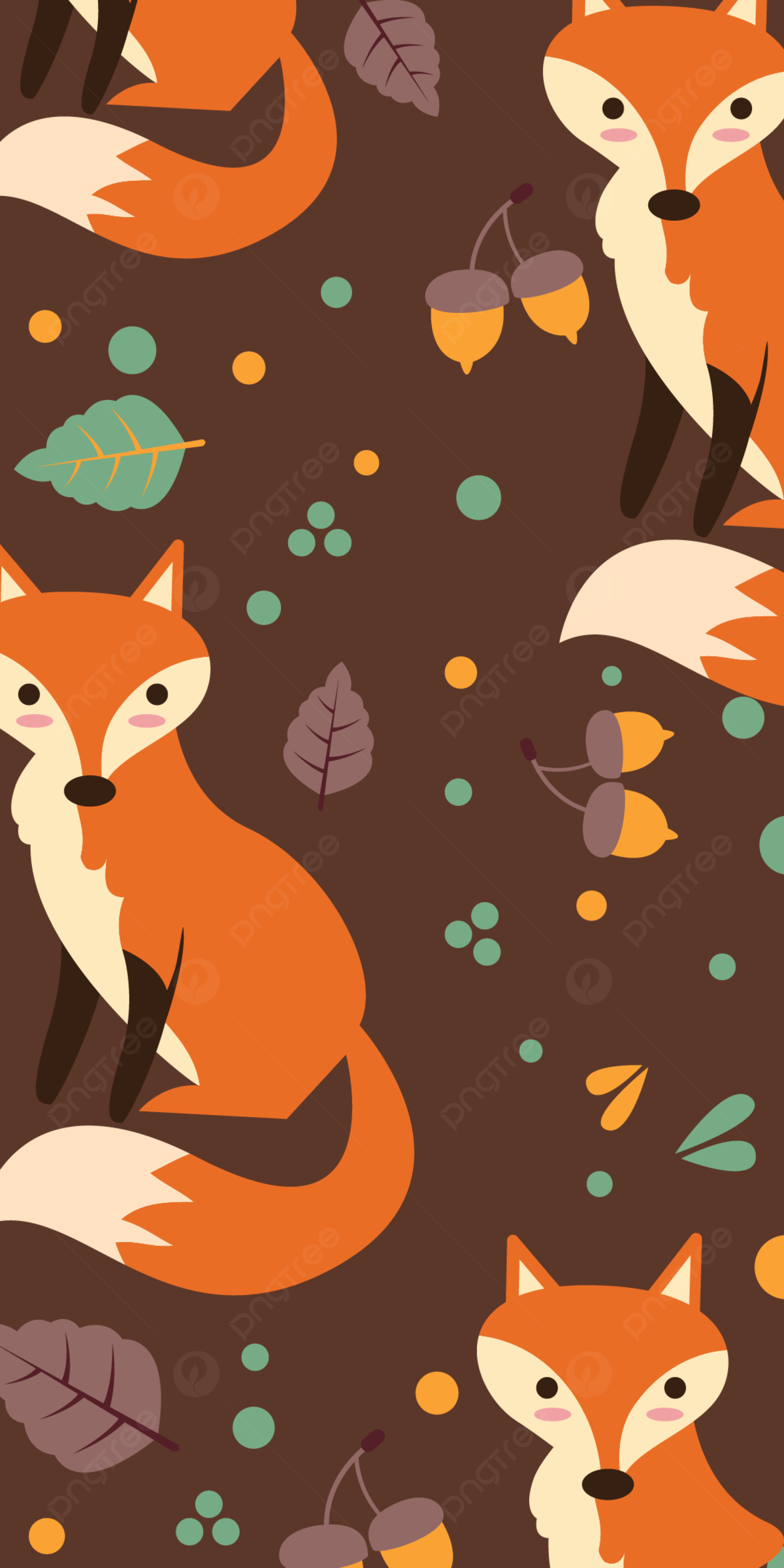 Cute Fox Art Wallpapers