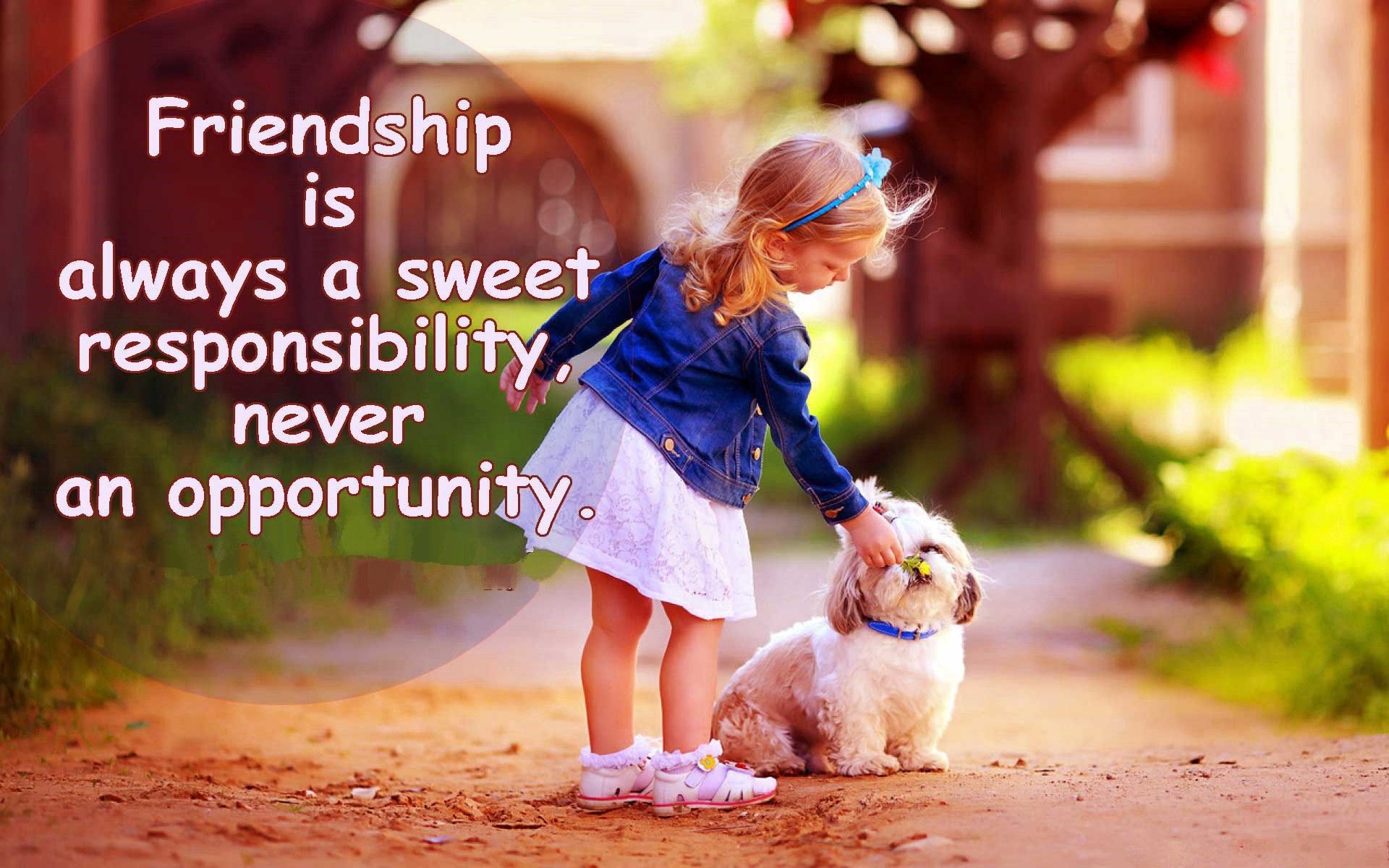 Cute Friendship Wallpapers