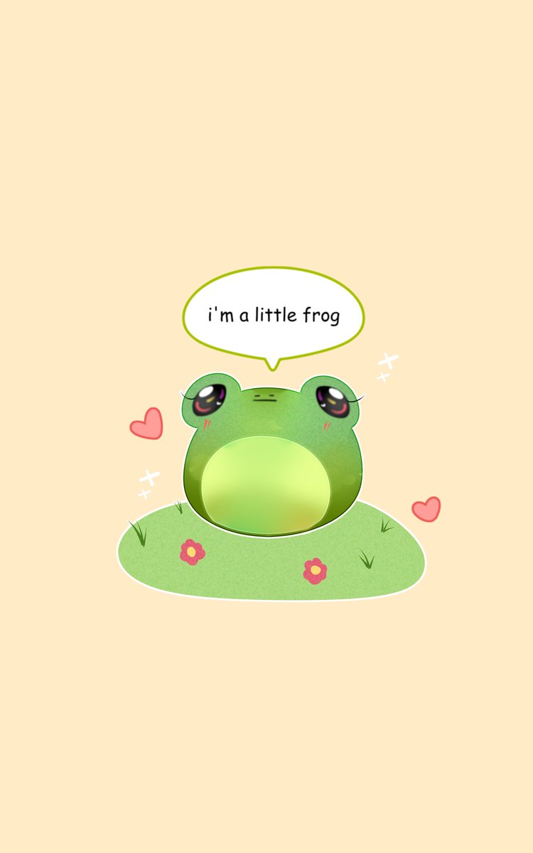 Cute Frog DrawingWallpapers