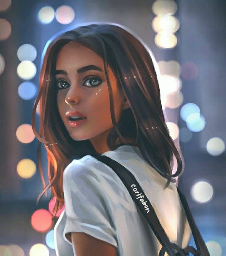 Cute Girl Drawings Wallpapers