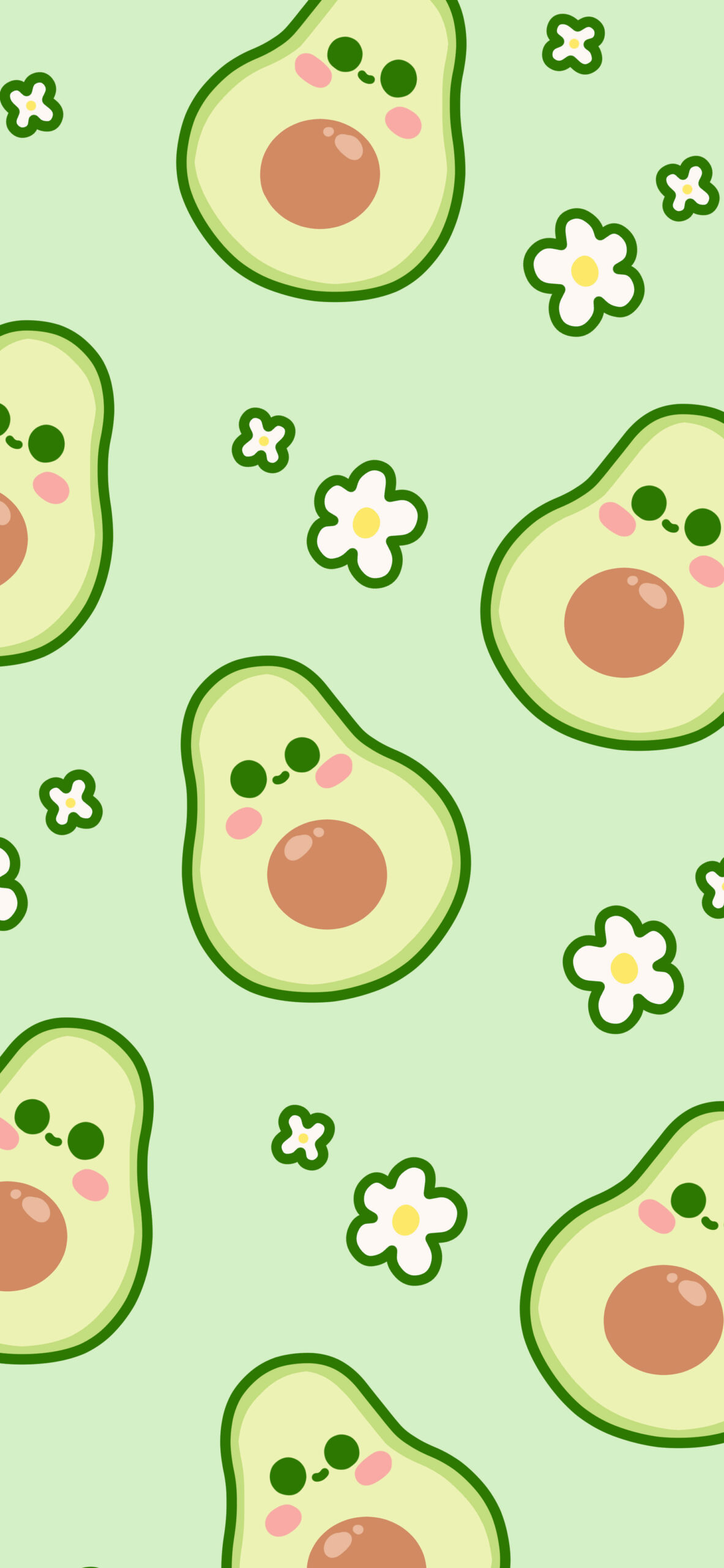 Cute Green Kawaii Wallpapers