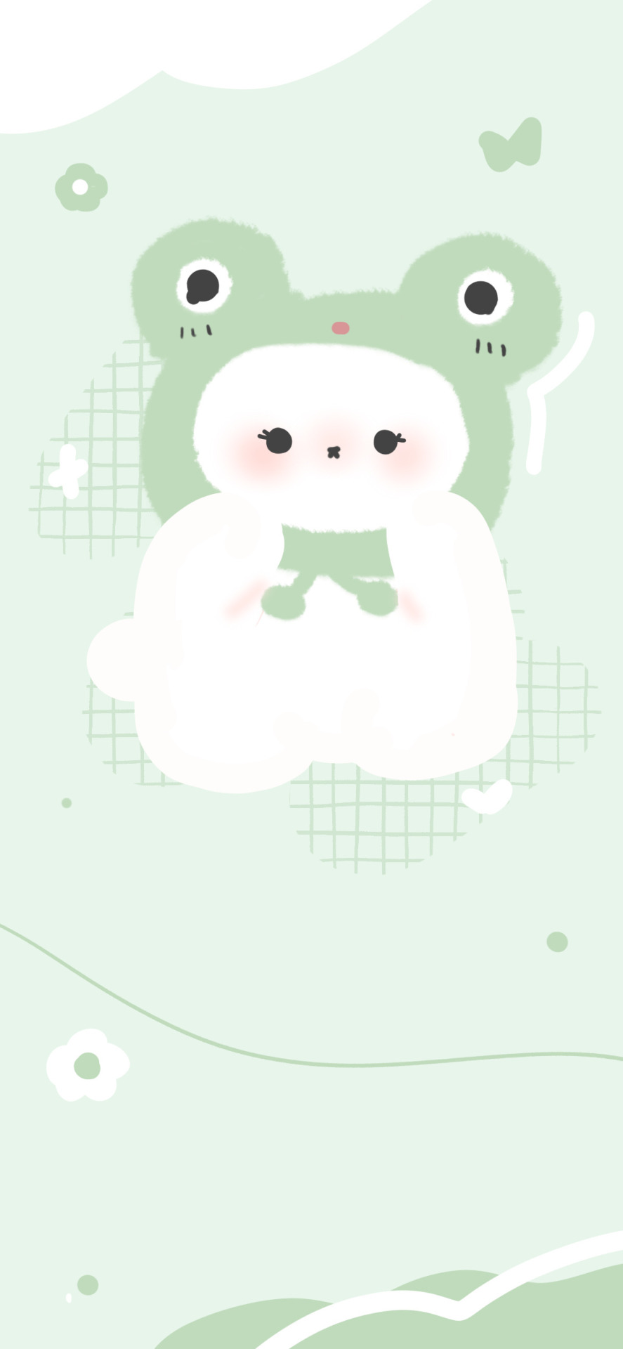 Cute Green Kawaii Wallpapers