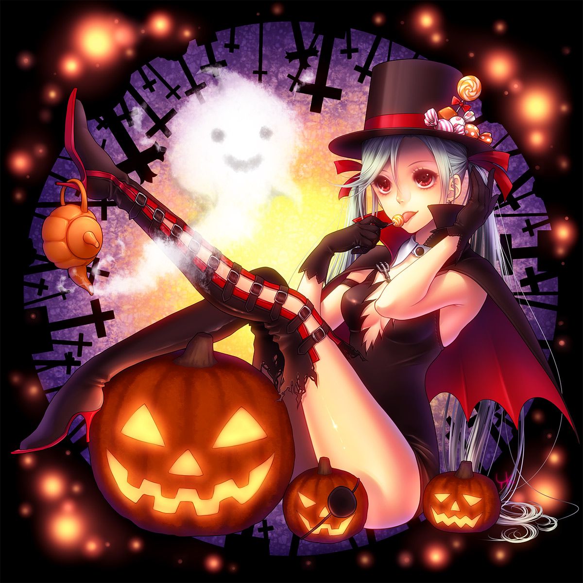 Cute Halloween Anime GirlWallpapers