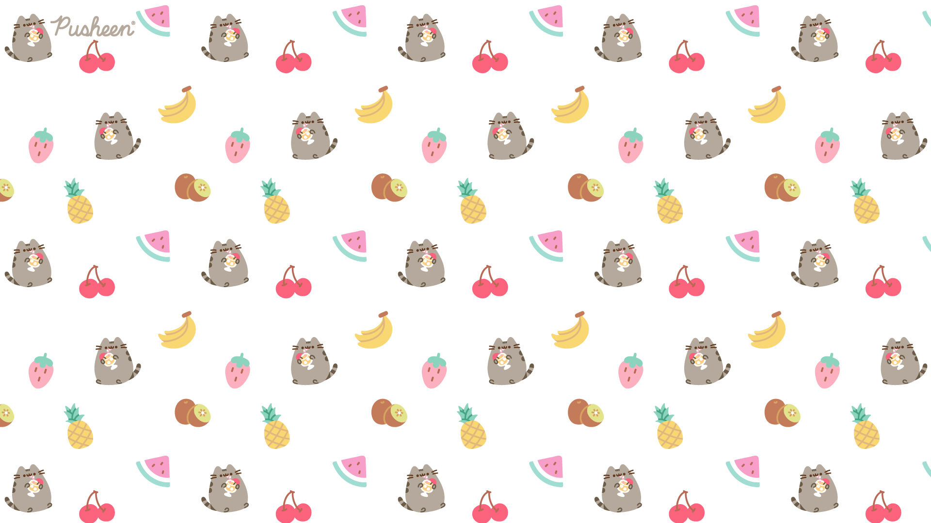 Cute Halloween Pusheen Wallpapers