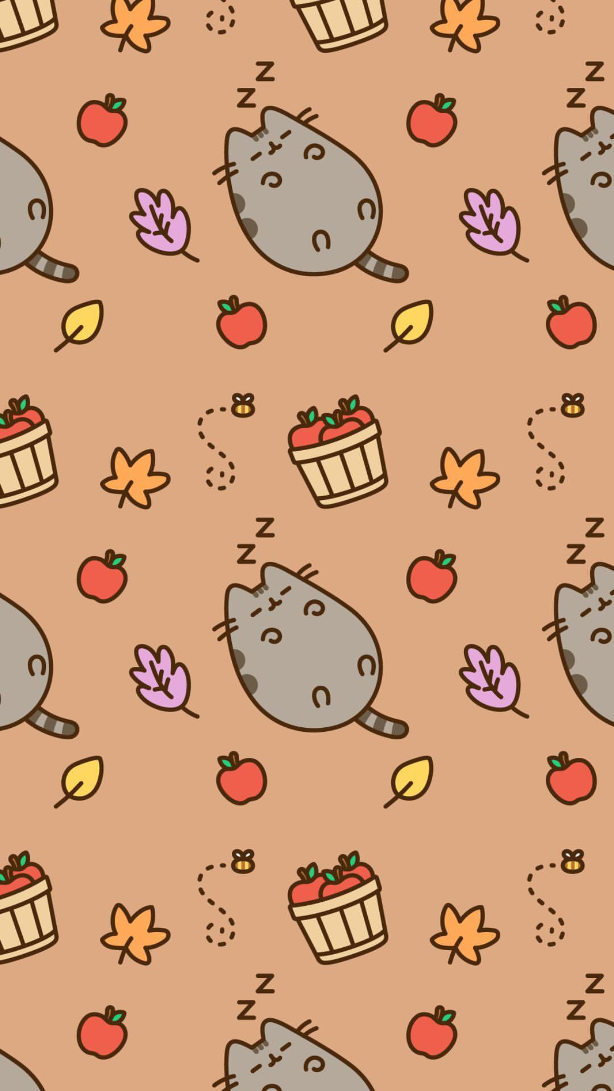 Cute Halloween Pusheen Wallpapers