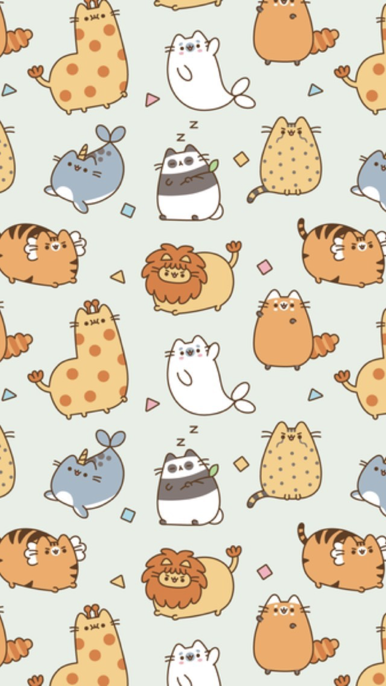 Cute Halloween Pusheen Wallpapers