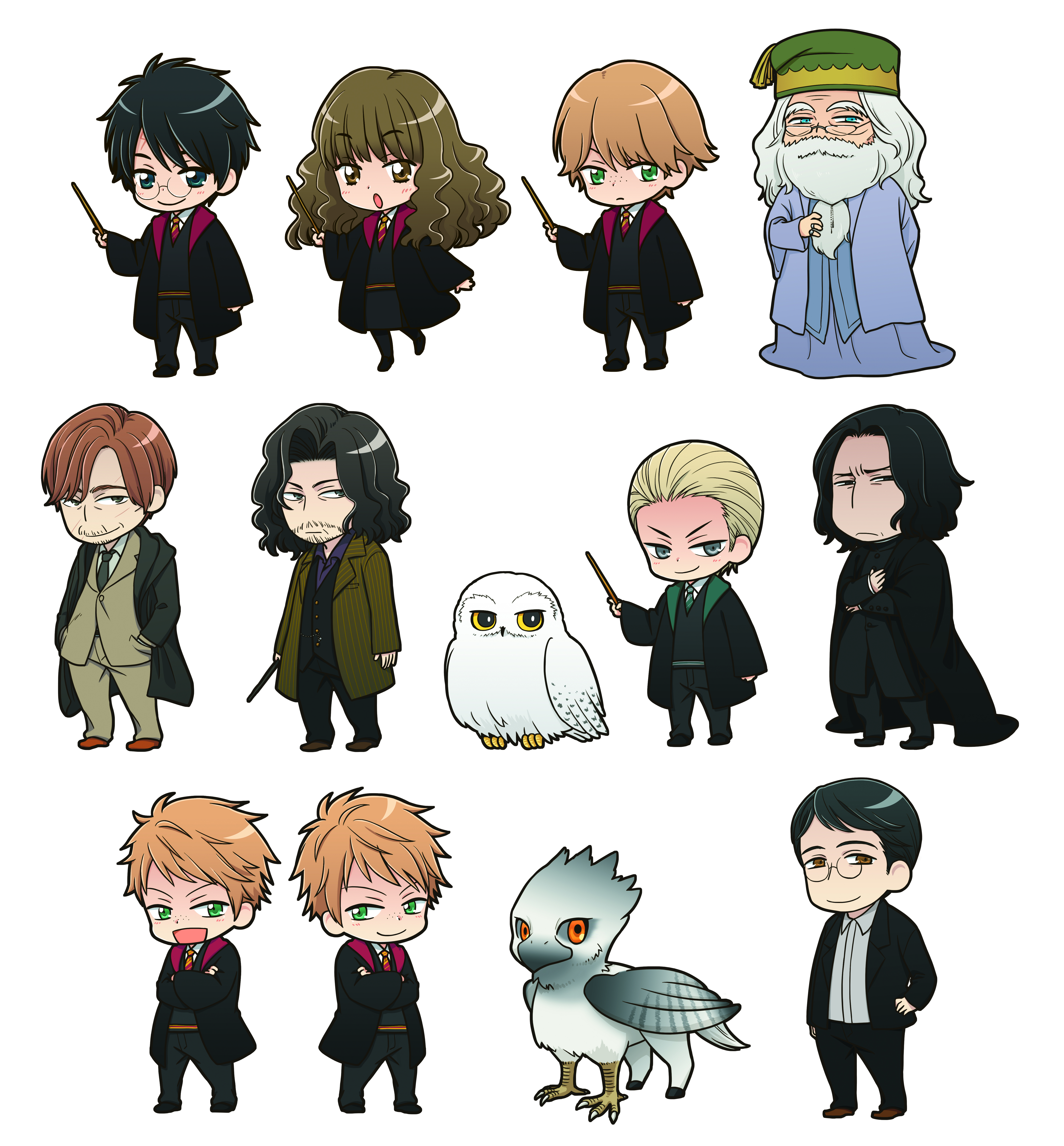 Cute Harry Potter CharactersWallpapers