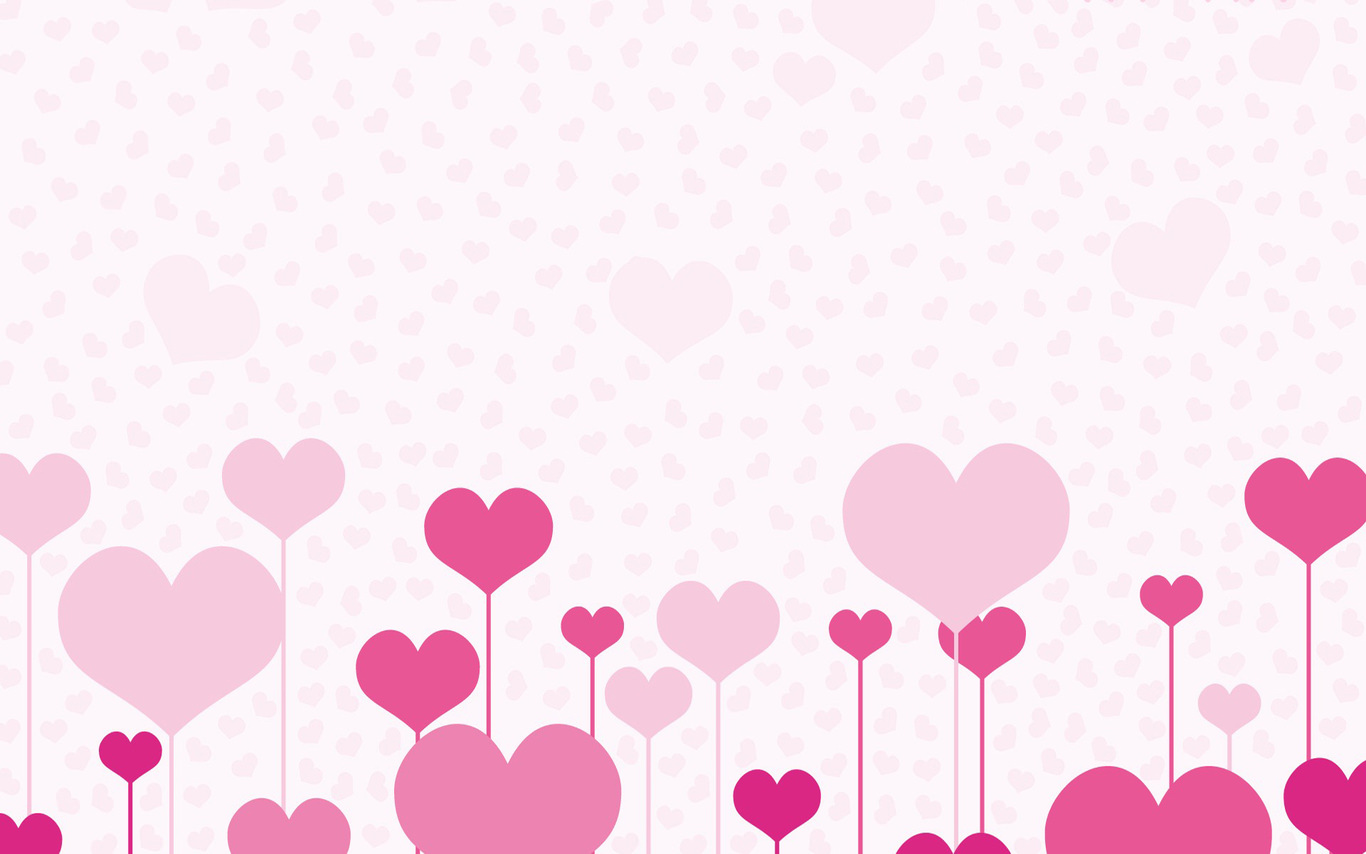 Cute Hearts Desktop Wallpapers