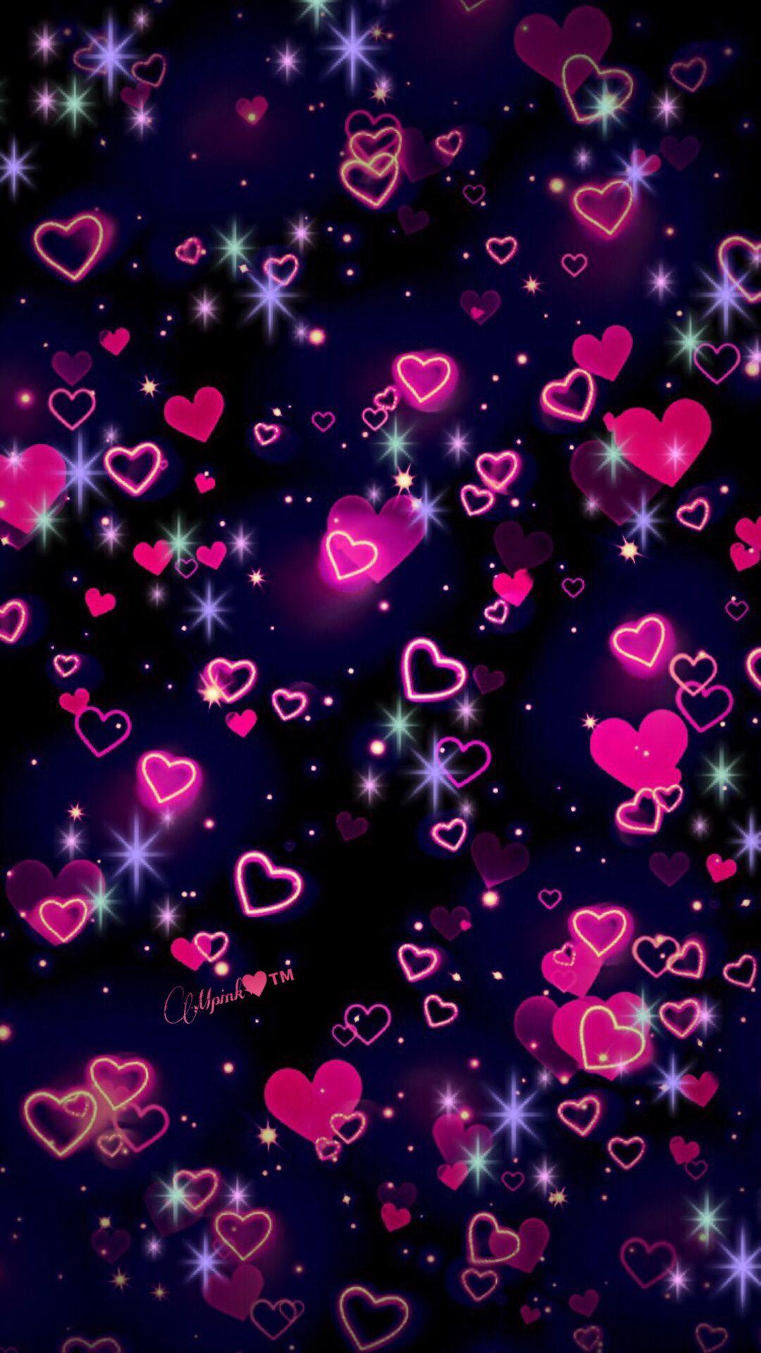 Cute Hearts Desktop Wallpapers