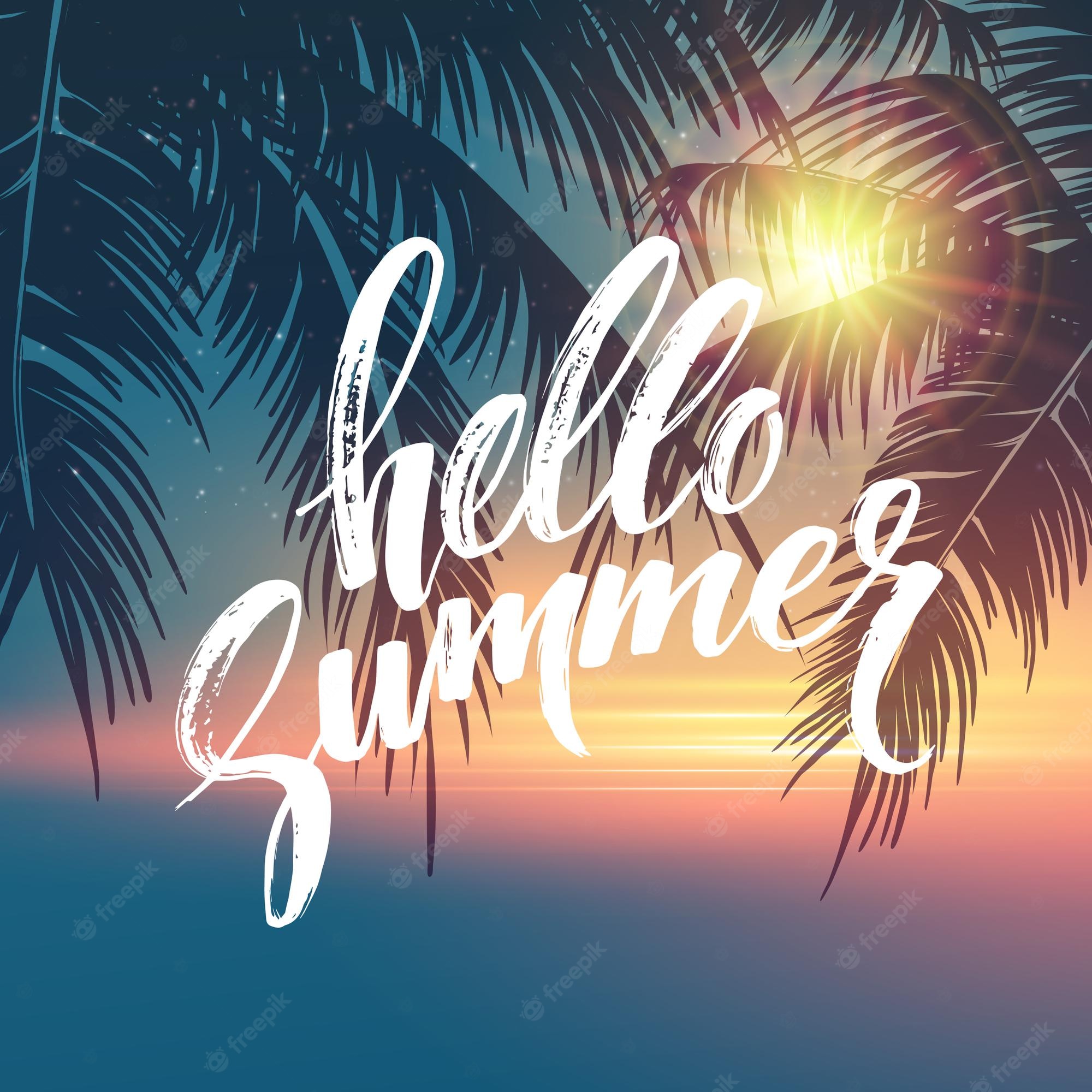 Cute Hello Summer Wallpapers