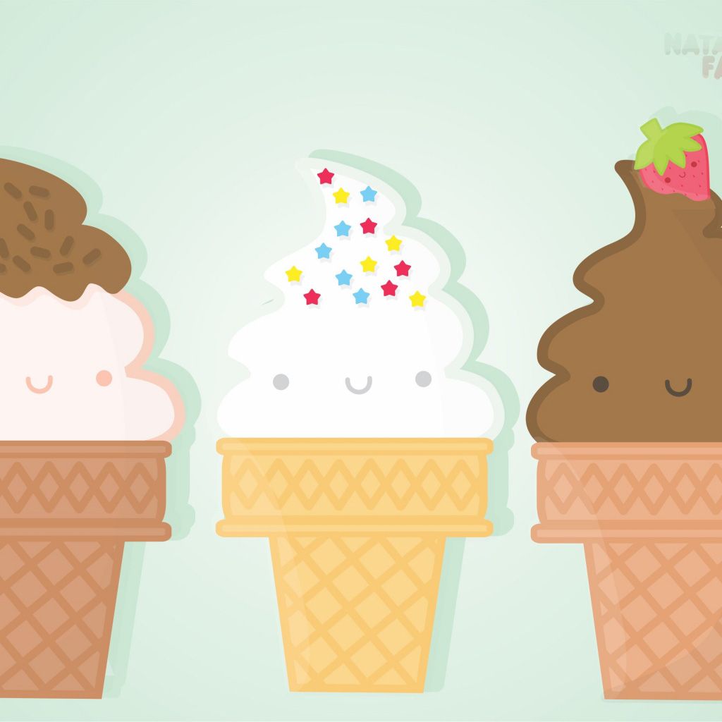 Cute Ice Cream Desktop Wallpapers