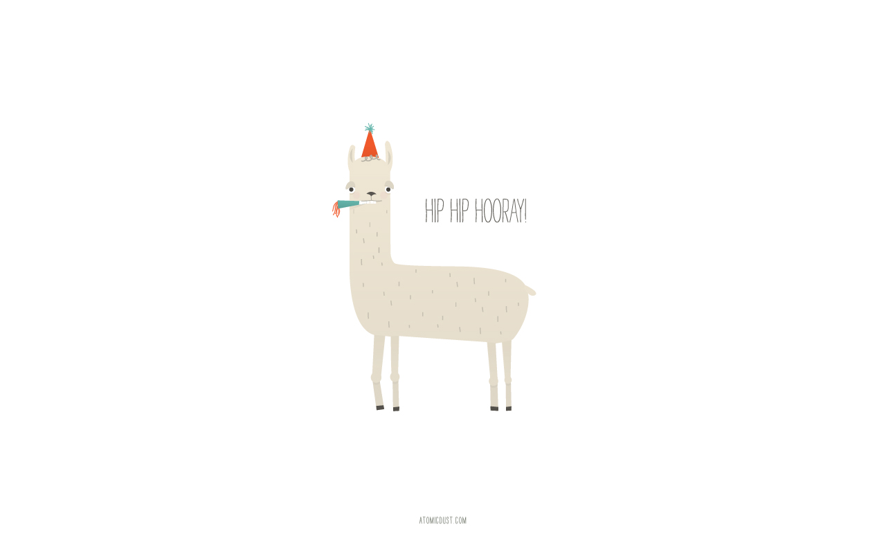 Cute Llama Desktop Wallpapers