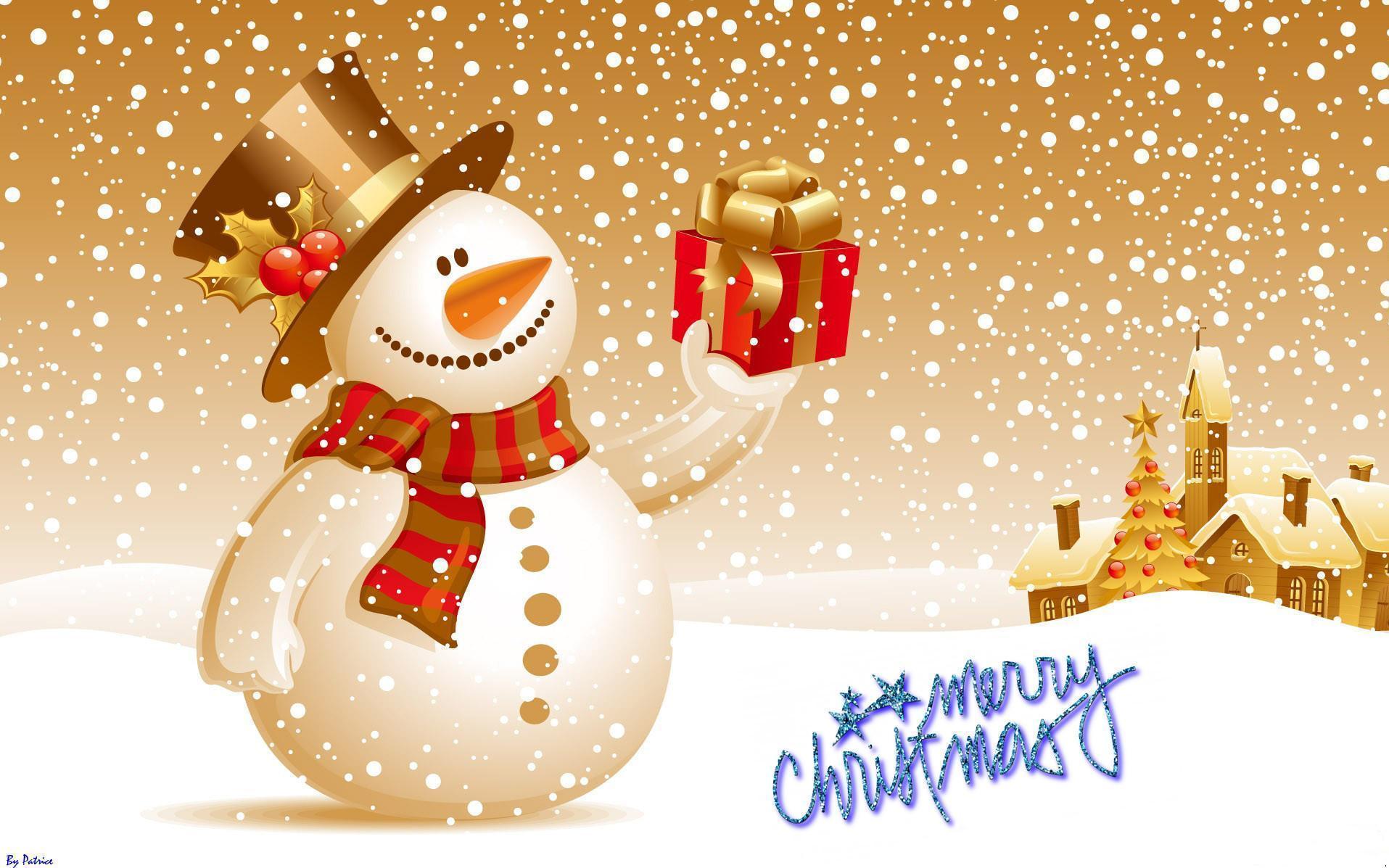 Cute Merry Christmas Wallpapers