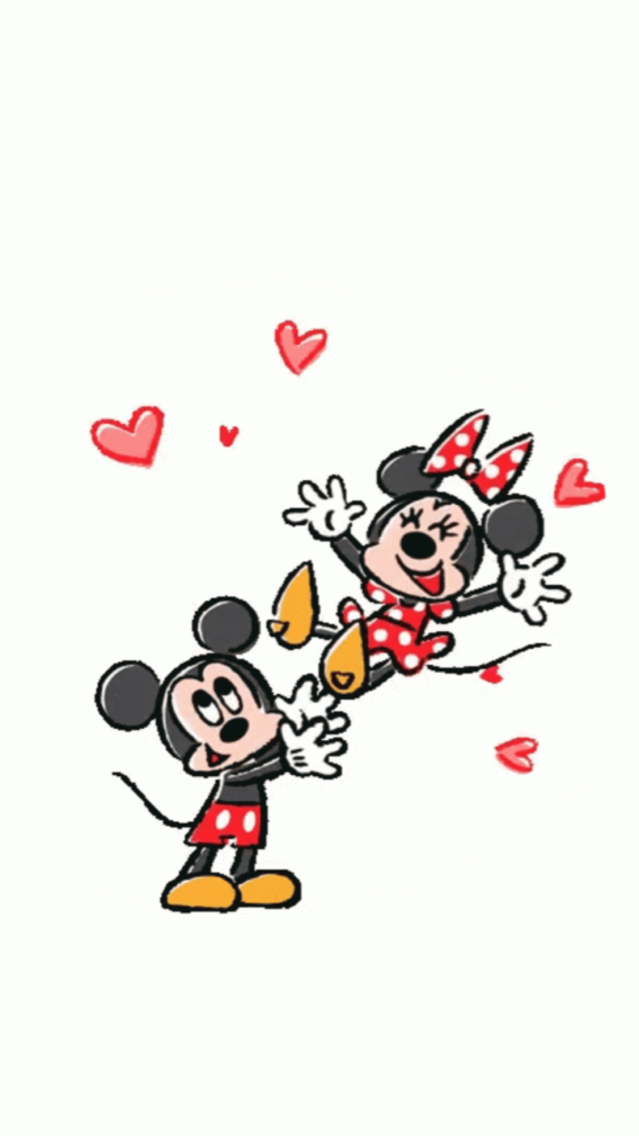 Cute Mickey And Minnie Wallpapers