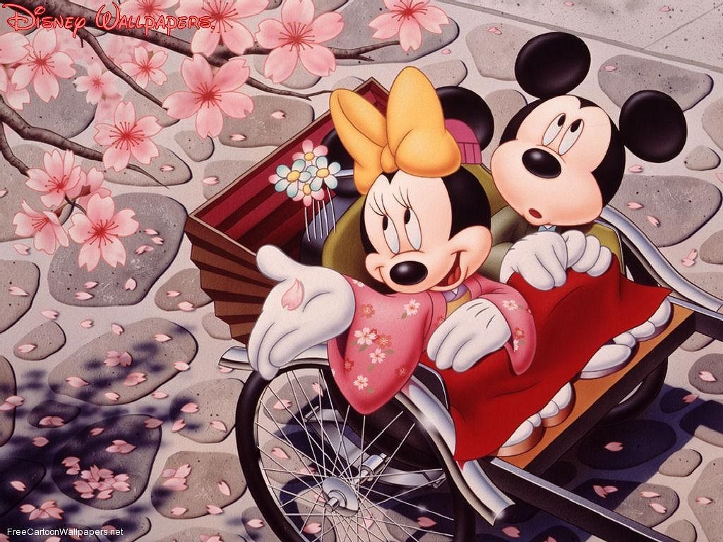 Cute Mickey And Minnie Wallpapers