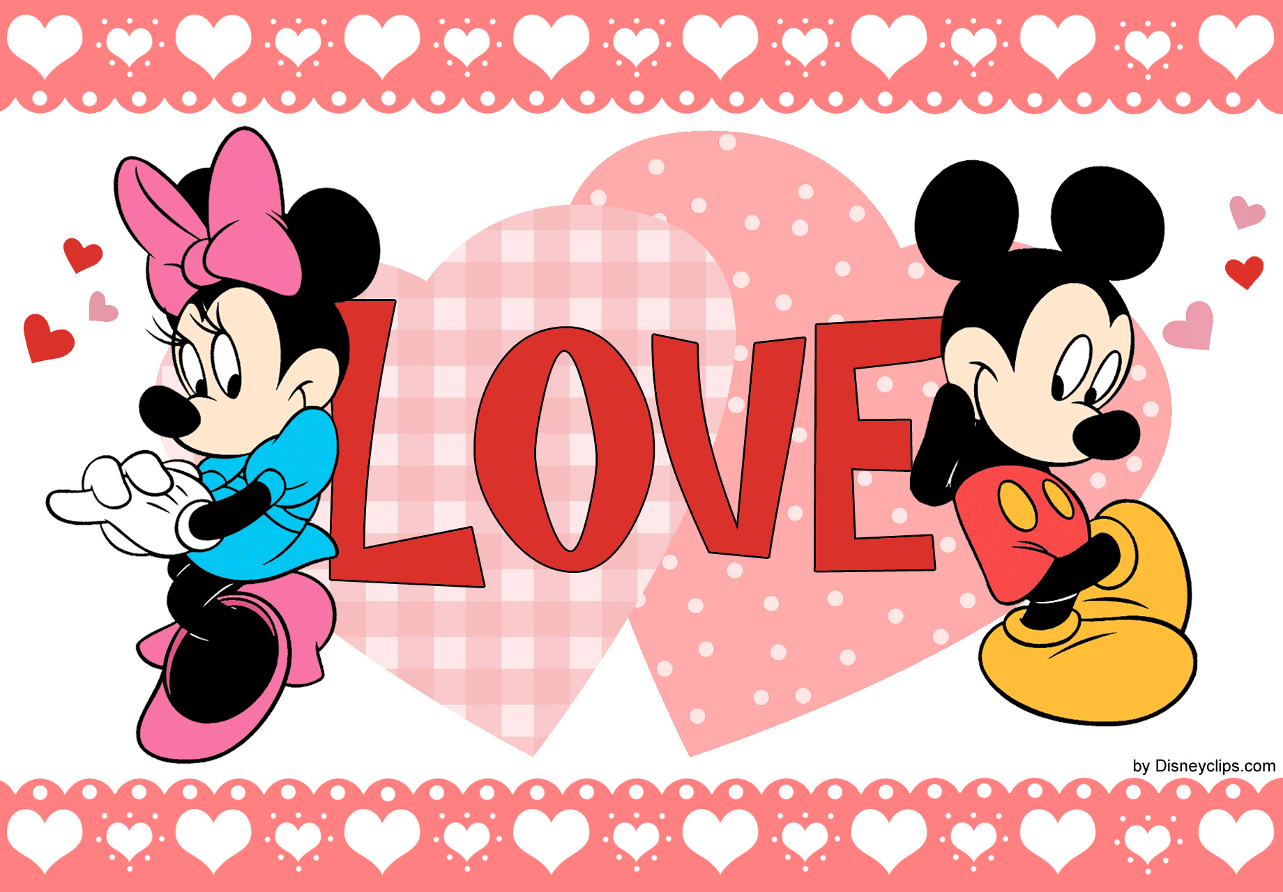 Cute Mickey And Minnie Wallpapers