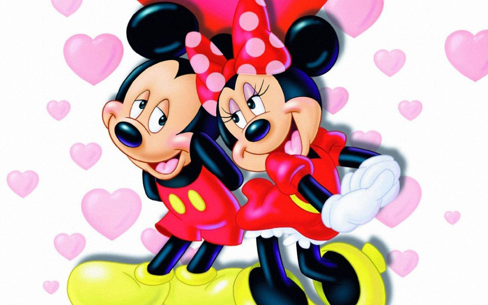 Cute Mickey And Minnie Wallpapers