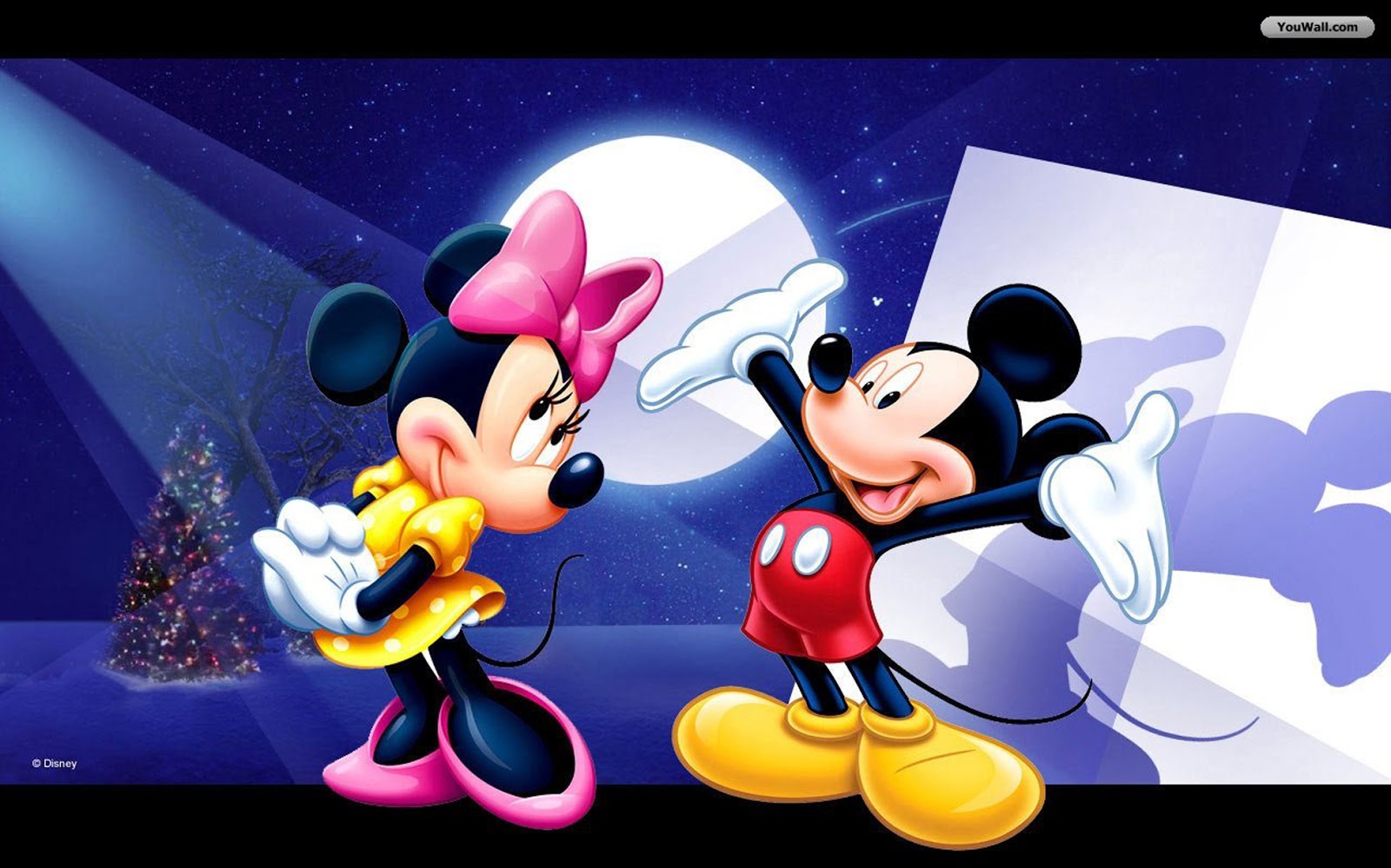 Cute Mickey And Minnie Wallpapers