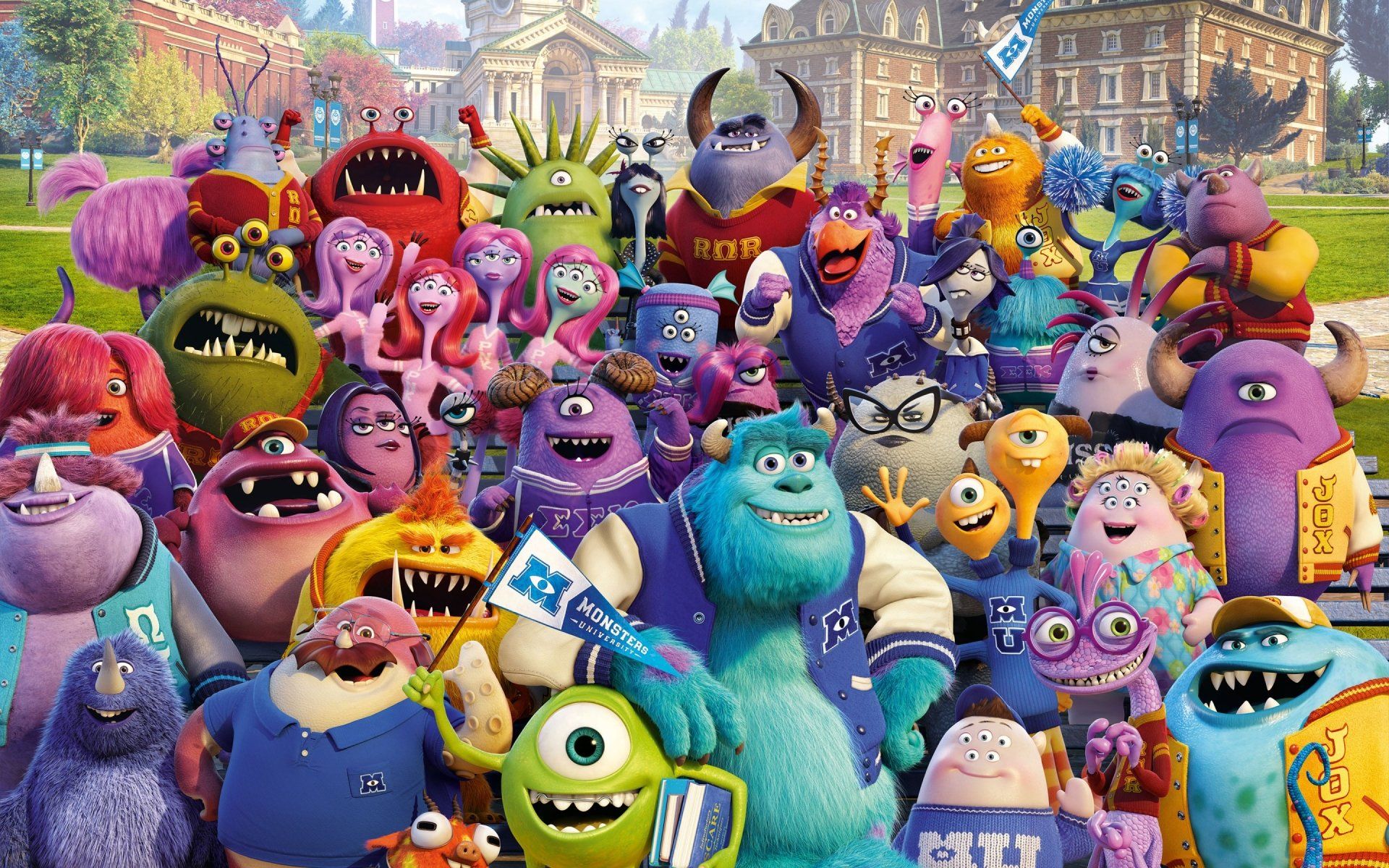 Cute Monsters University Wallpapers