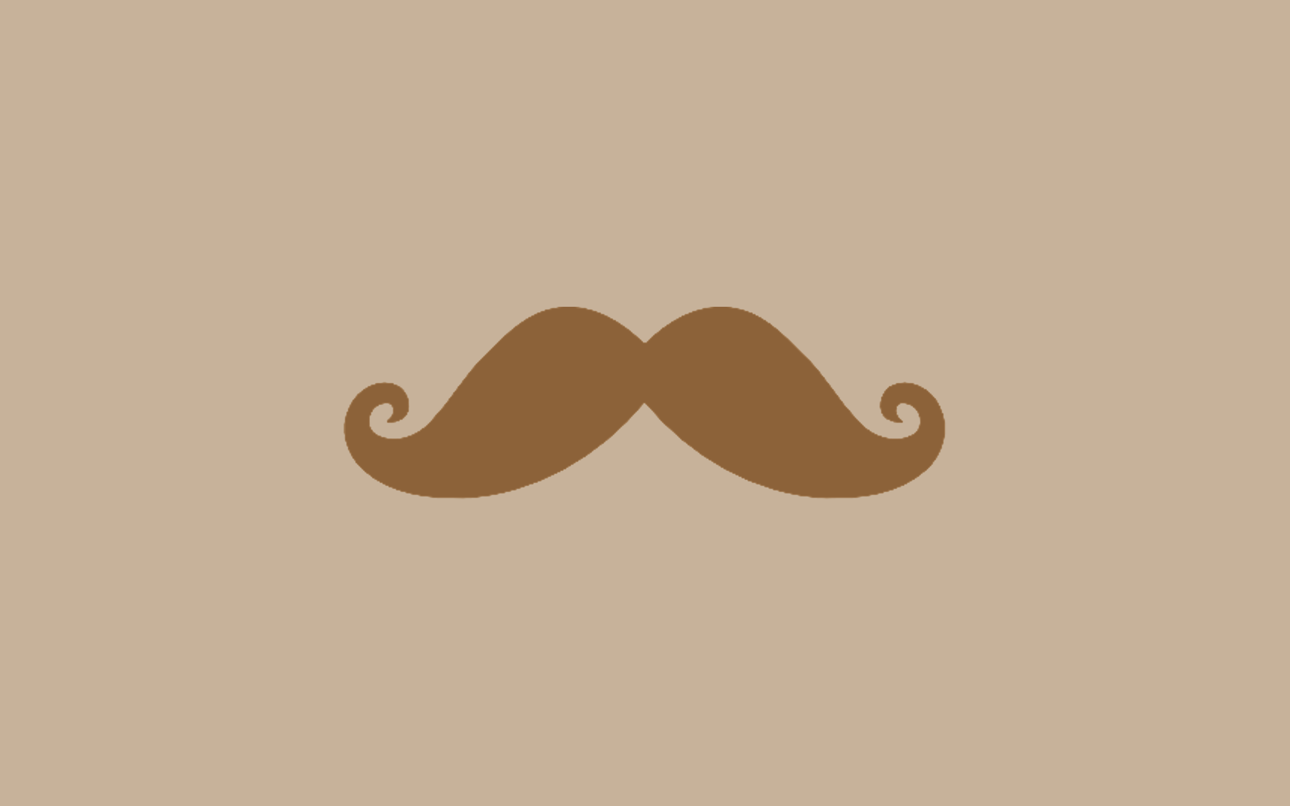 Cute Mustache DesktopWallpapers