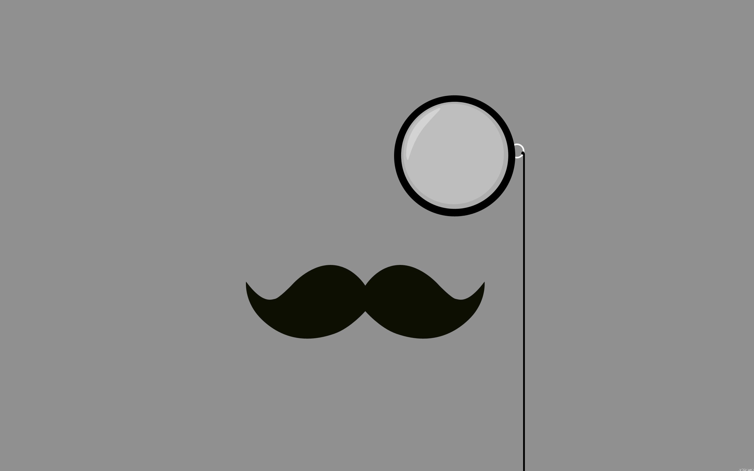 Cute Mustache DesktopWallpapers